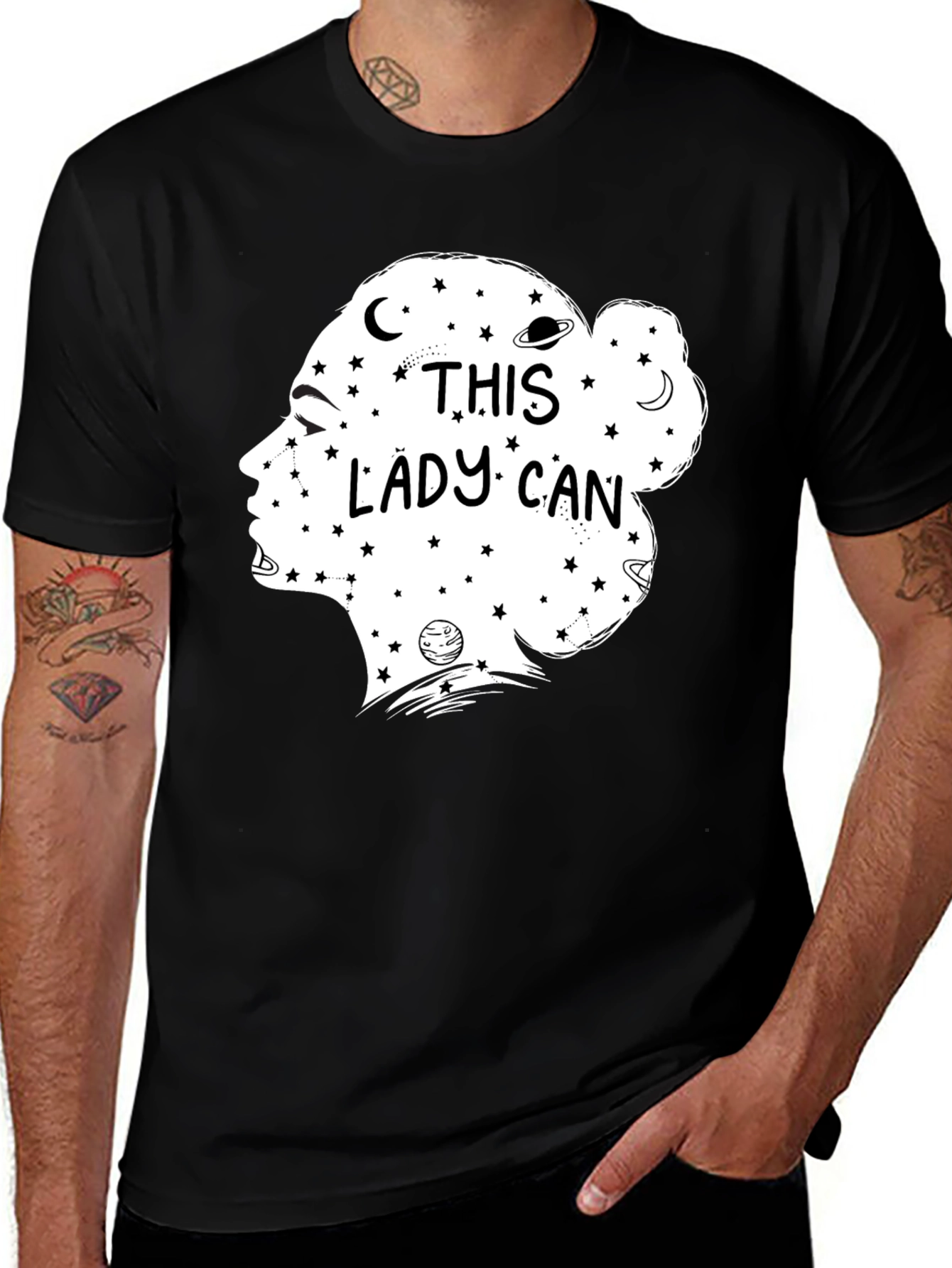 Variant 19 of This Lady Can - Graphic T-Shirt