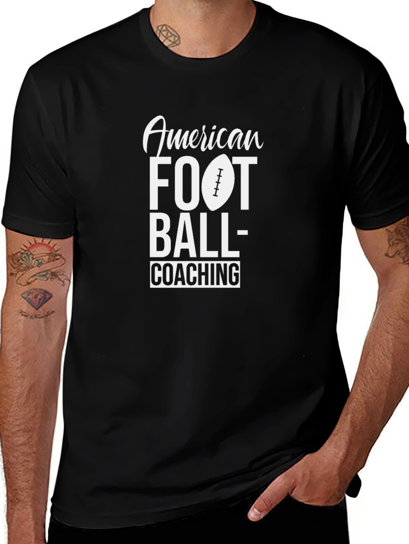 Variant 13 of American Football Coaching T-Shirt