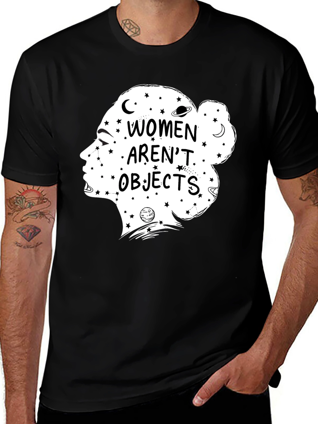 Variant 21 of Women Aren't Objects Graphic Tee
