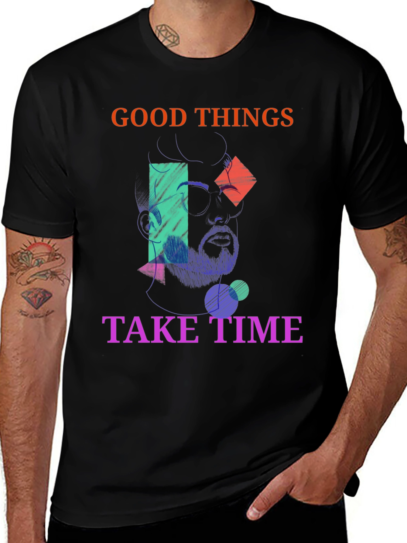 Variant 19 of Good Things Take Time Graphic Tee