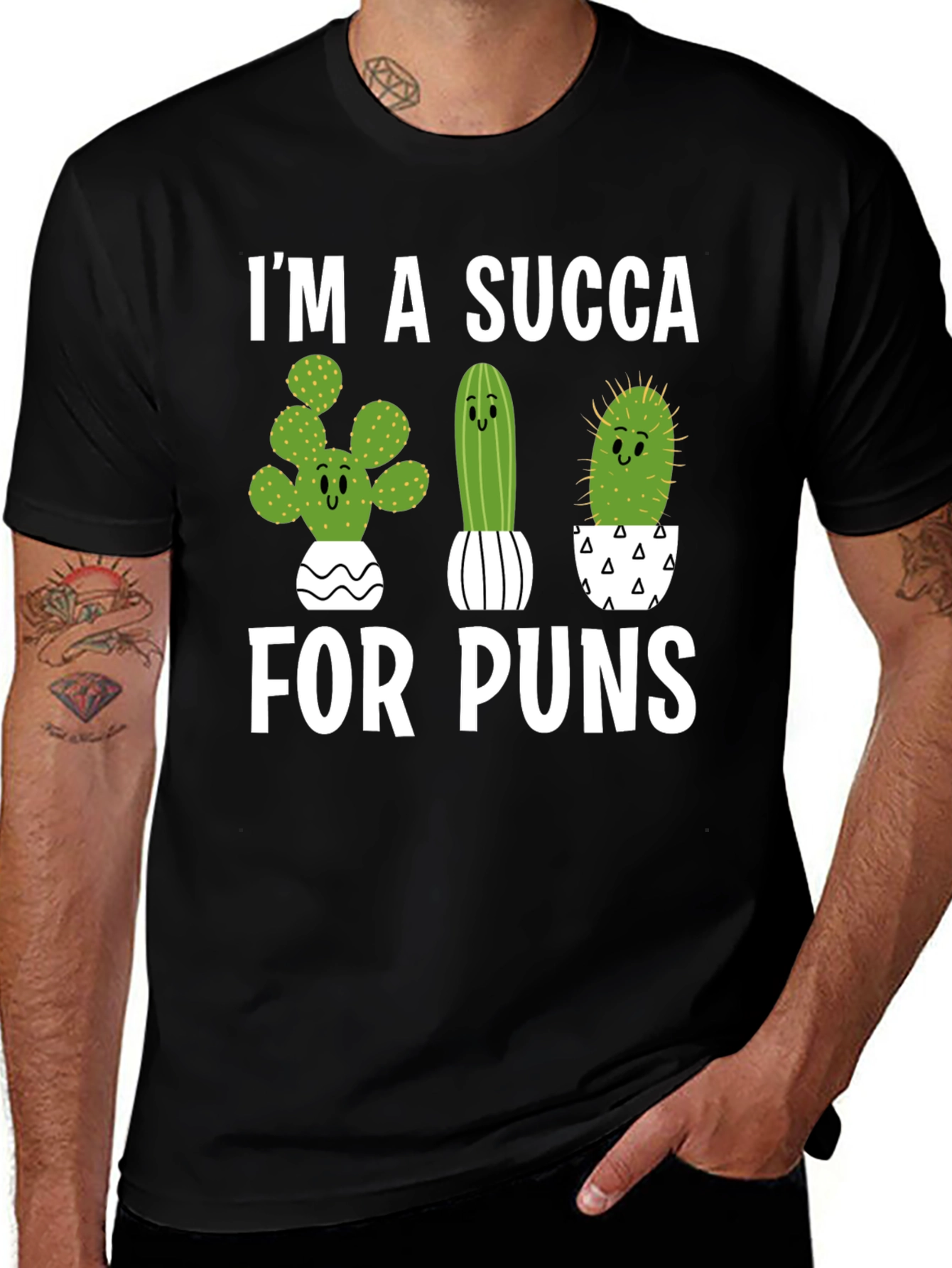 Variant 10 of I'm a Succa for Puns T-Shirt