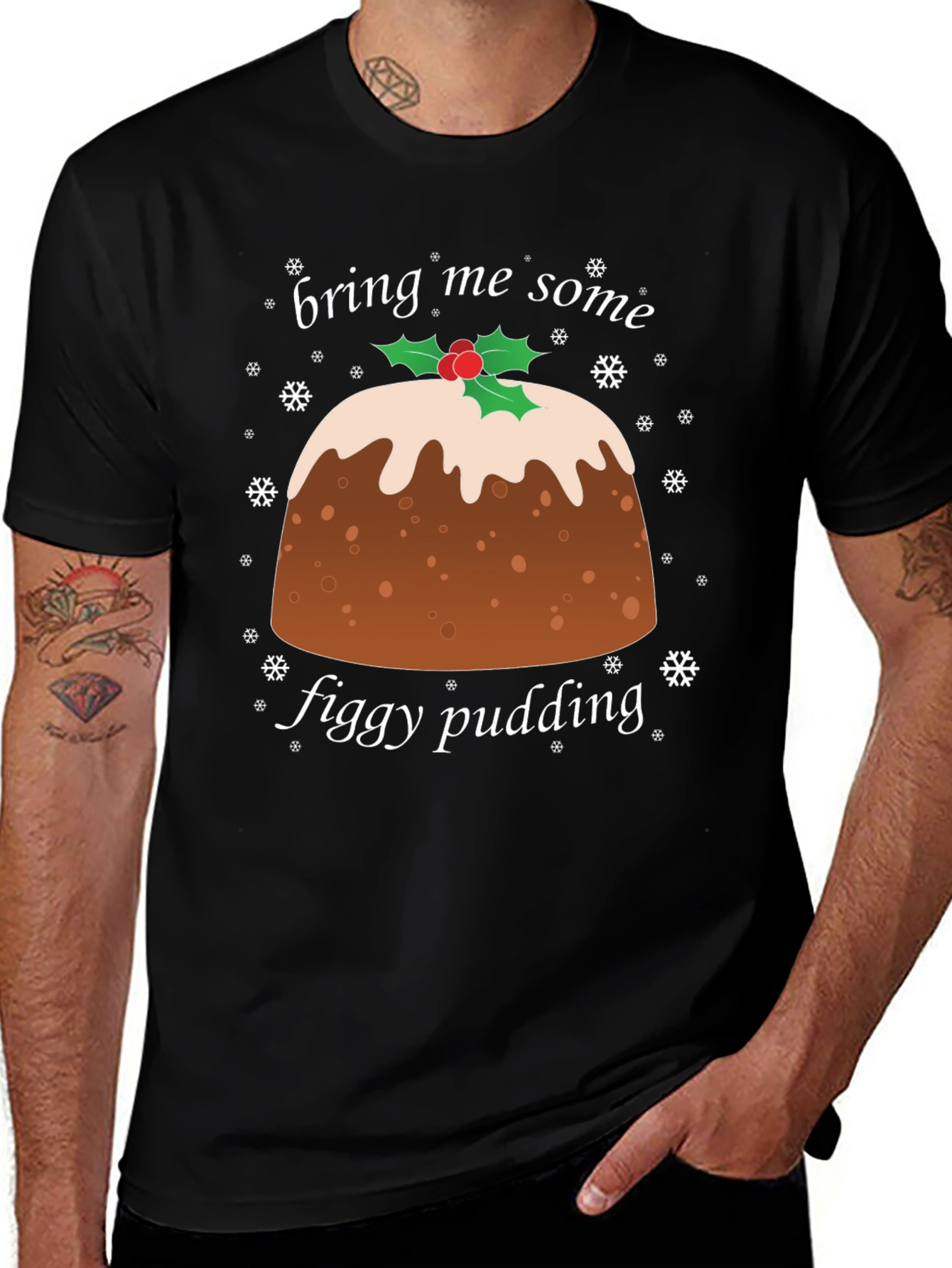 Bring Me Some Figgy Pudding Christmas T-Shirt