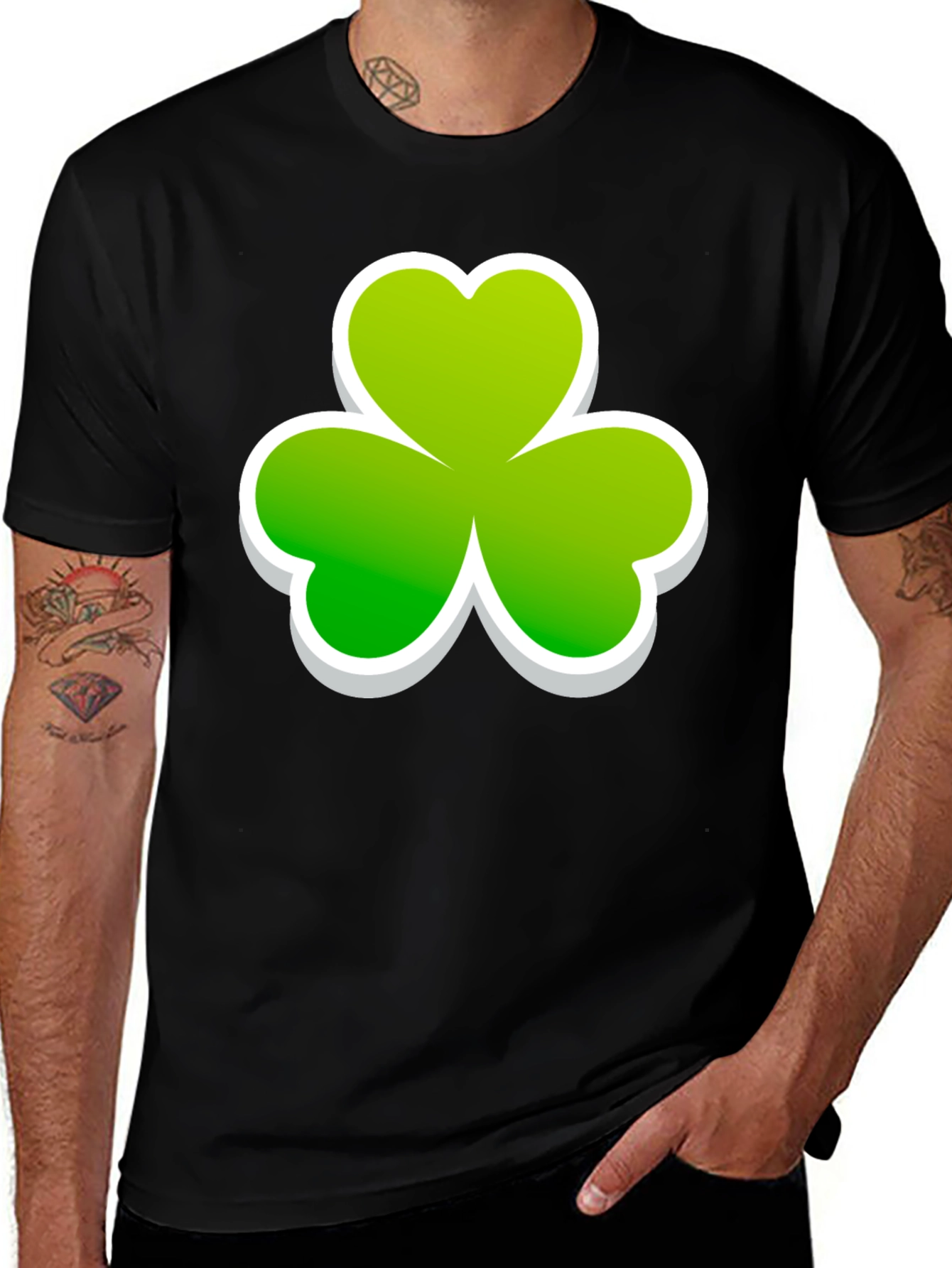 Variant 16 of Shamrock T-Shirt - St. Patrick's Day Luck