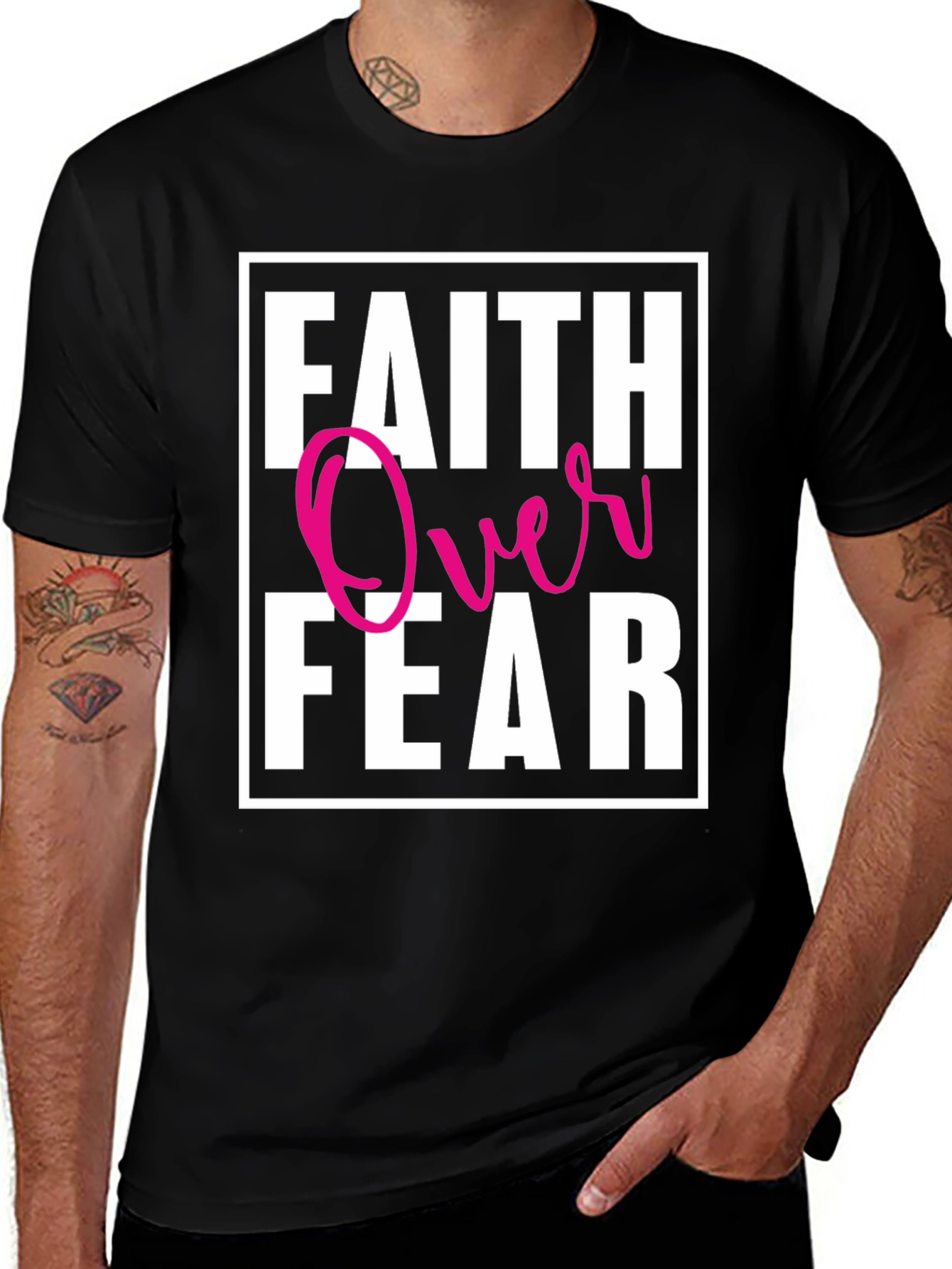 Faith Over Fear Graphic Tee
