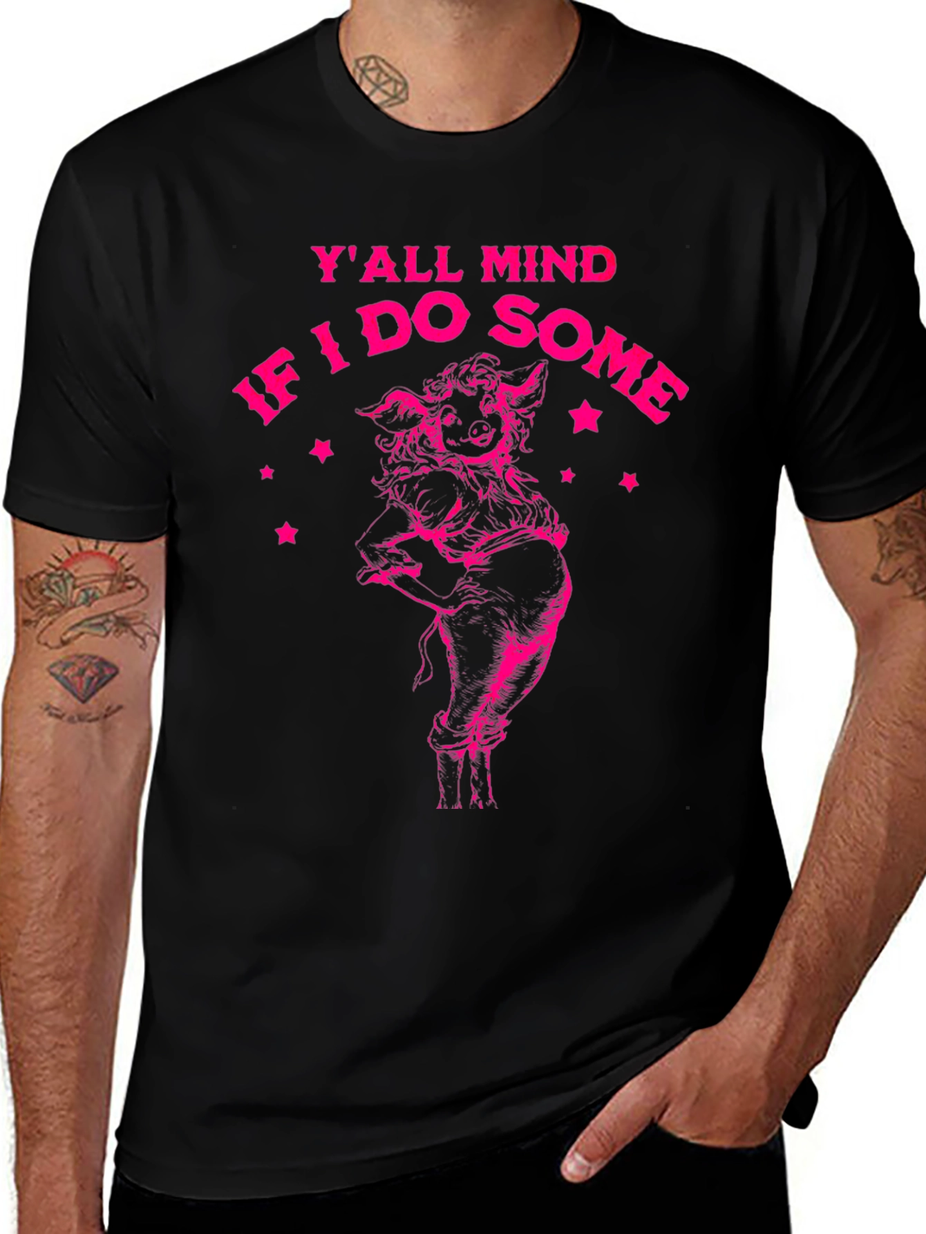 Y'all Mind If I Do Some Pig T-Shirt