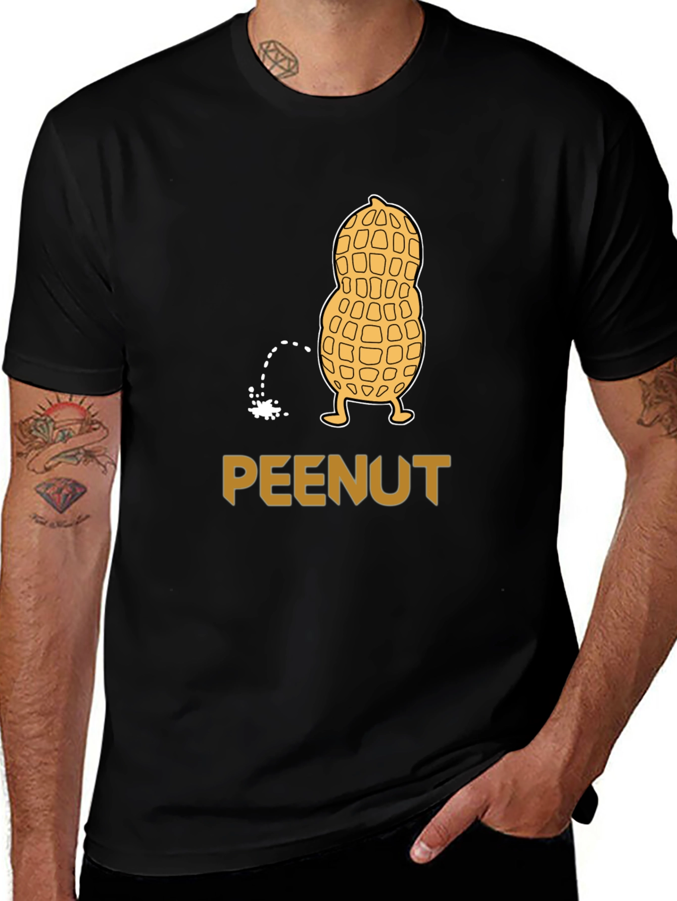 Variant 21 of Peenut Humor T-Shirt - Funny Graphic Tee