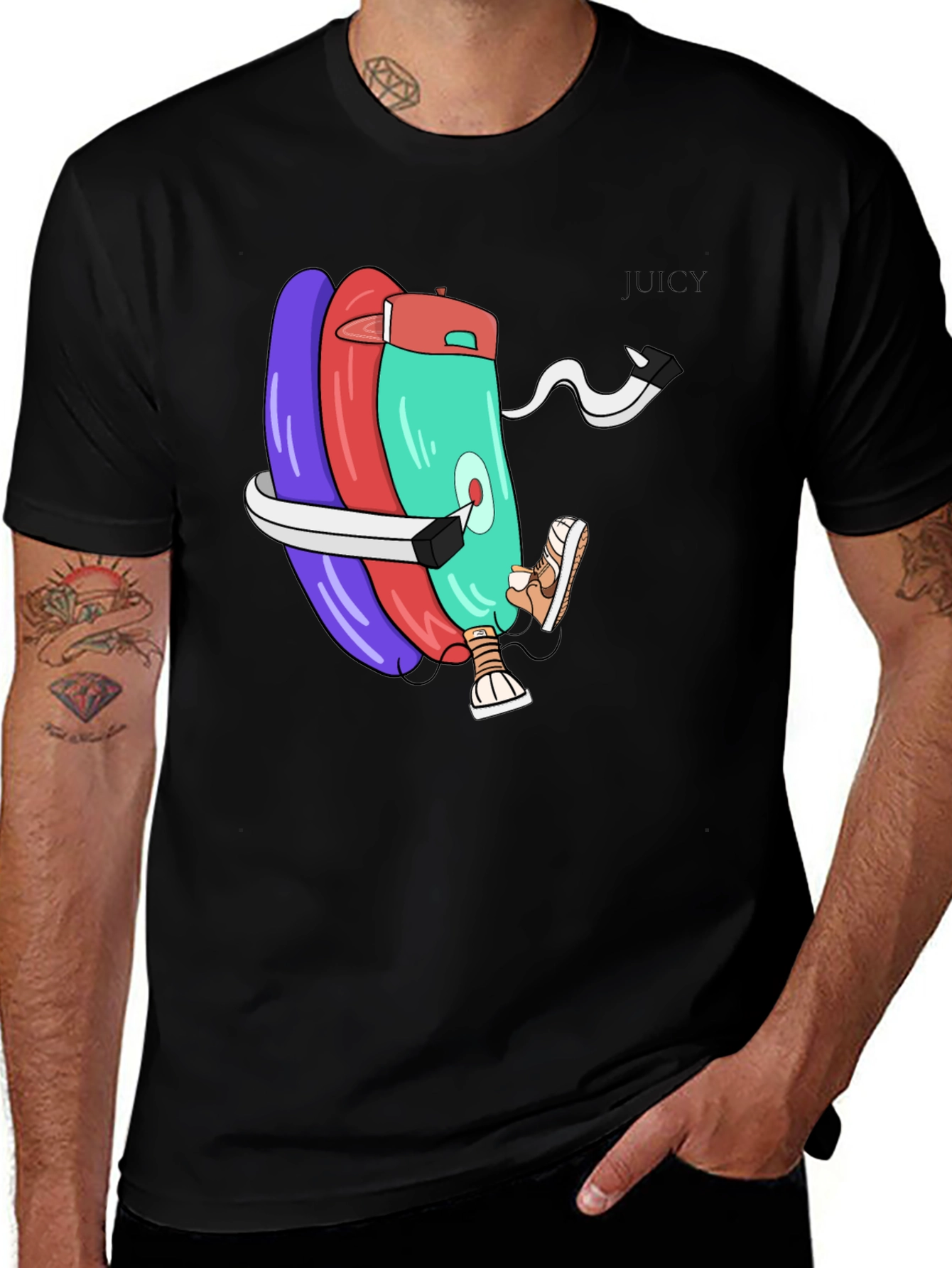 Variant 6 of Graphic Tee - Cartoon Character