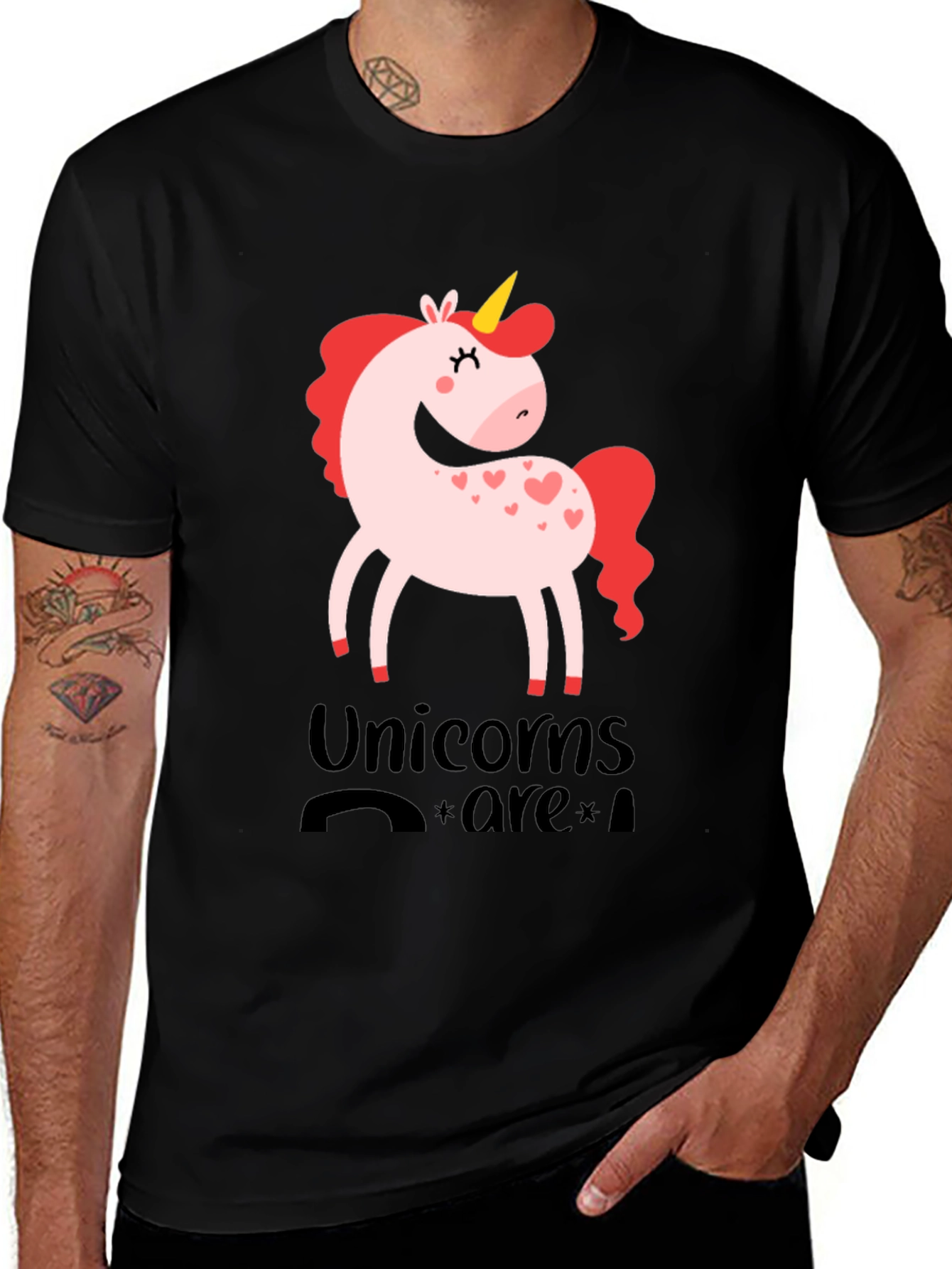 Variant 11 of Unicorns Are Real Graphic Tee