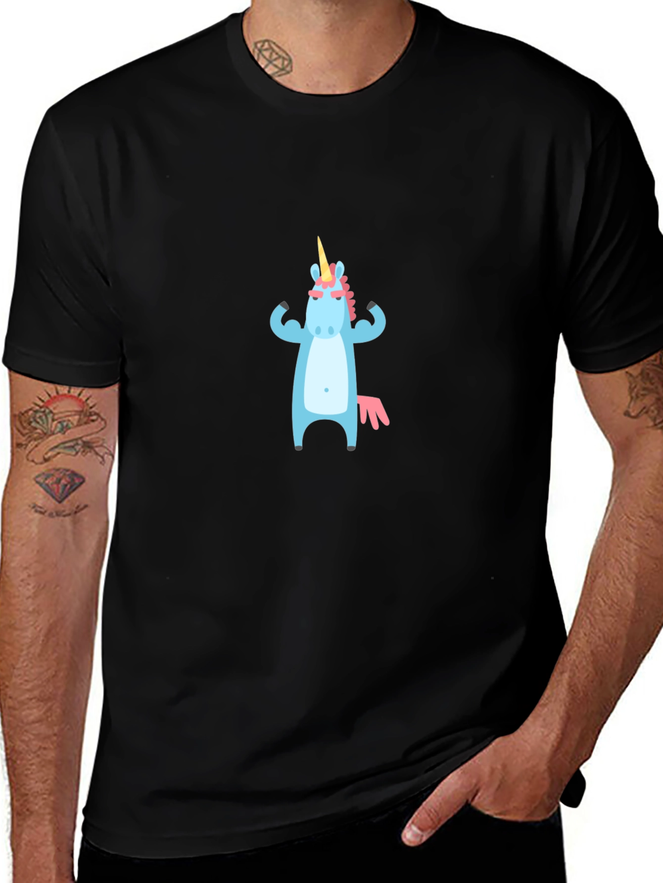 Variant 29 of Unicorn Muscle T-Shirt