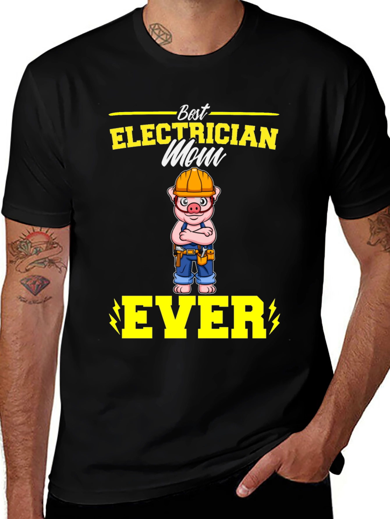 Variant 20 of Best Electrician Mom T-Shirt