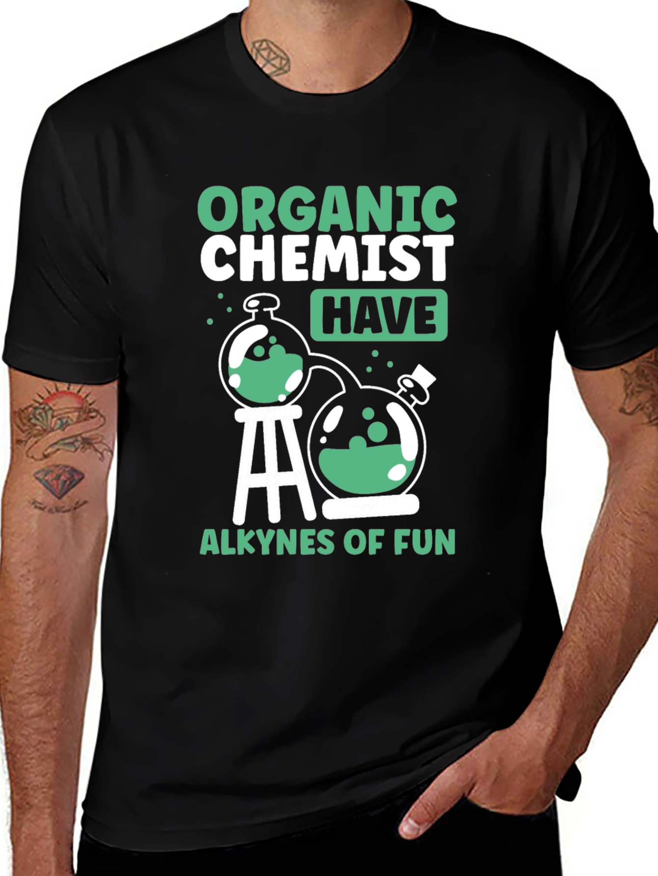 Variant 21 of Organic Chemist Fun T-Shirt