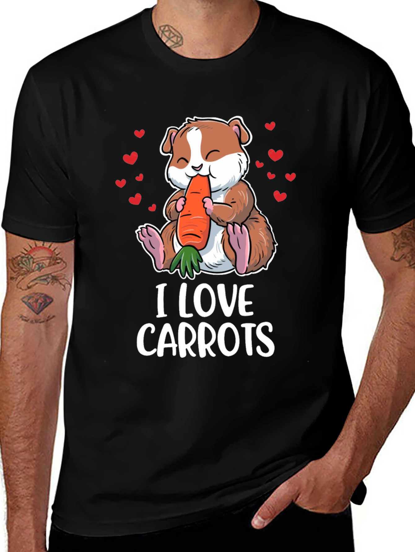 Variant 7 of Cute Guinea Pig Carrot Lover T-Shirt