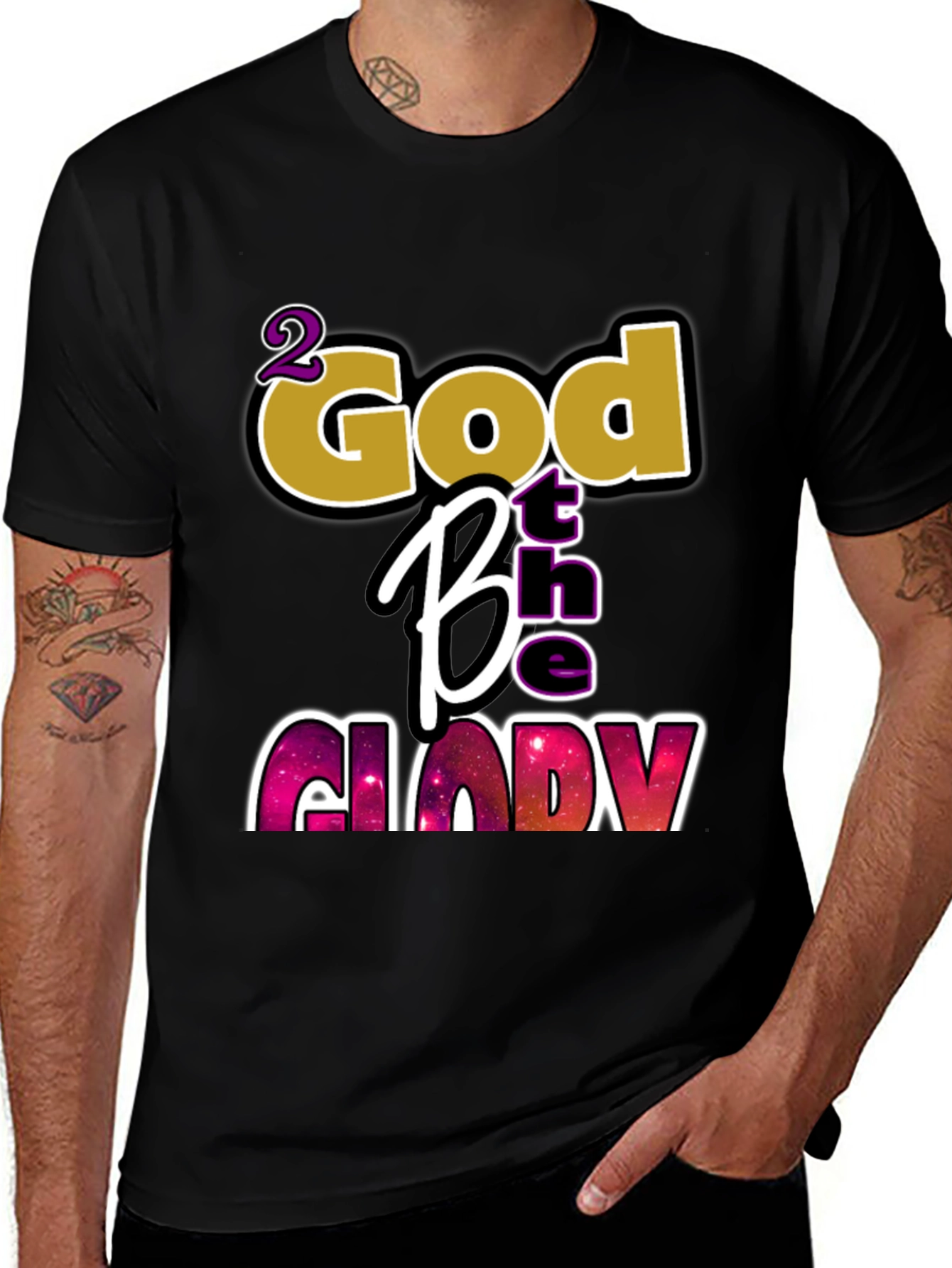 Variant 22 of God Be the Glory T-Shirt