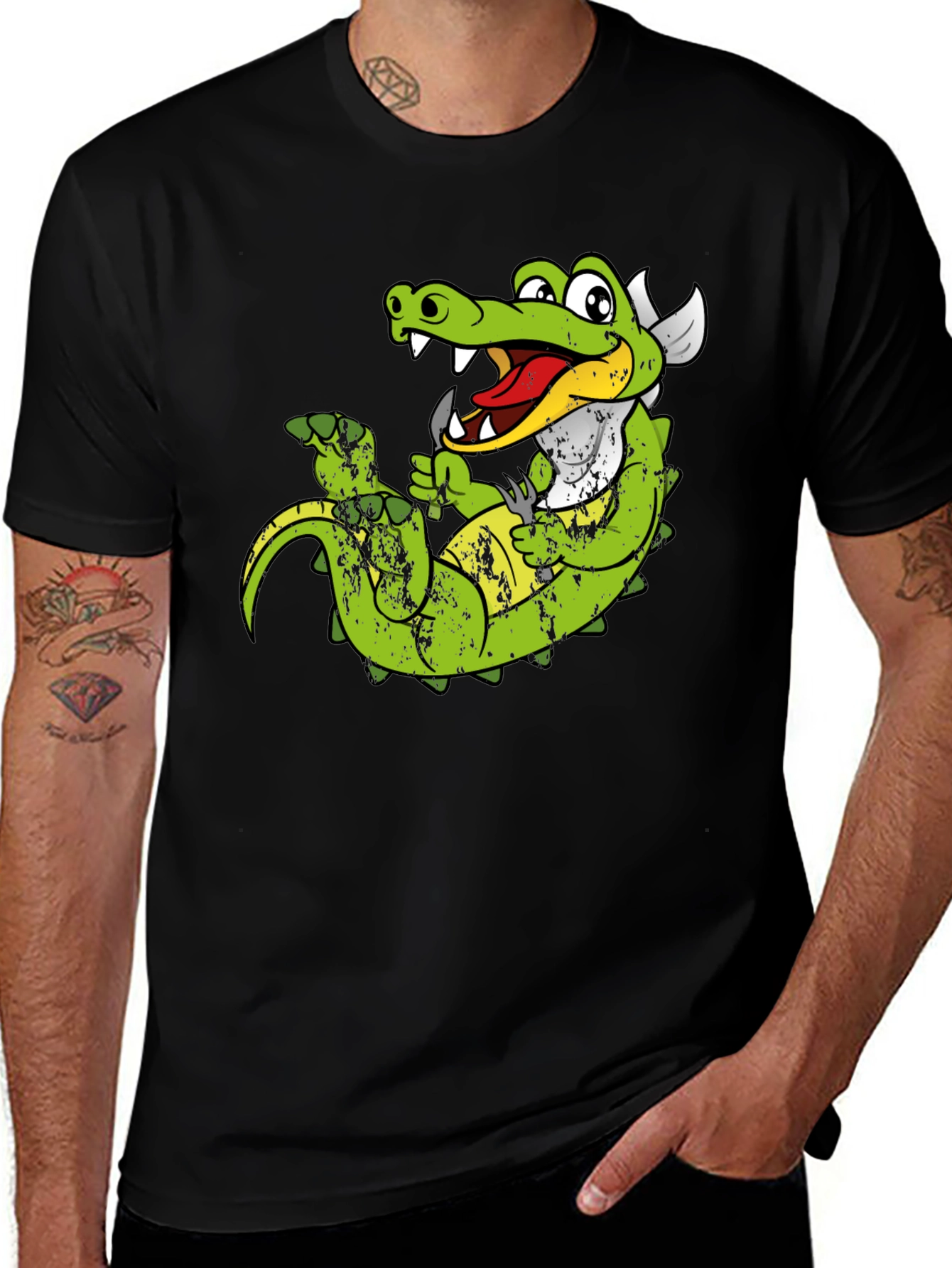 Variant 25 of Funny Alligator Chef T-Shirt