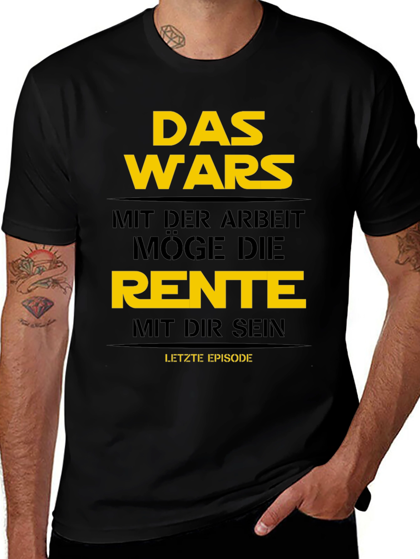 Das Wars Star Wars Retirement T-Shirt