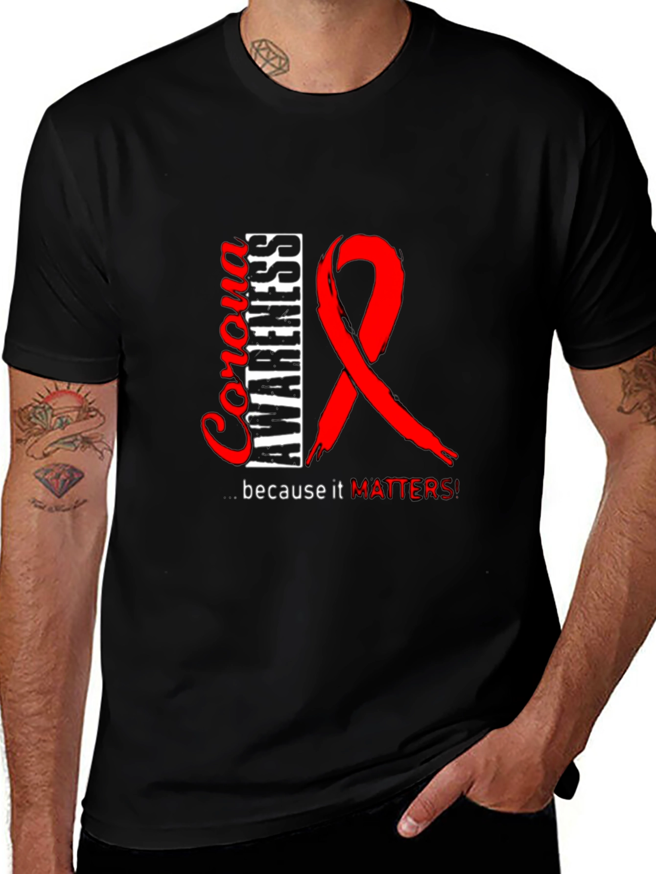 Variant 28 of Awareness T-Shirt - Because It Matters