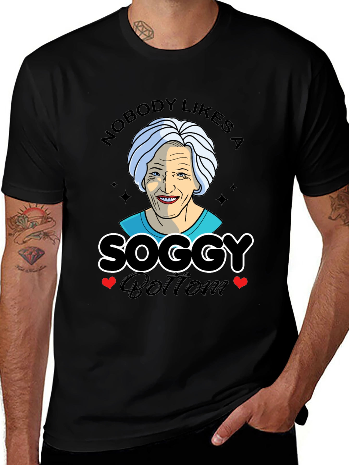 Variant 29 of Nobody Likes a Soggy Bottom T-Shirt