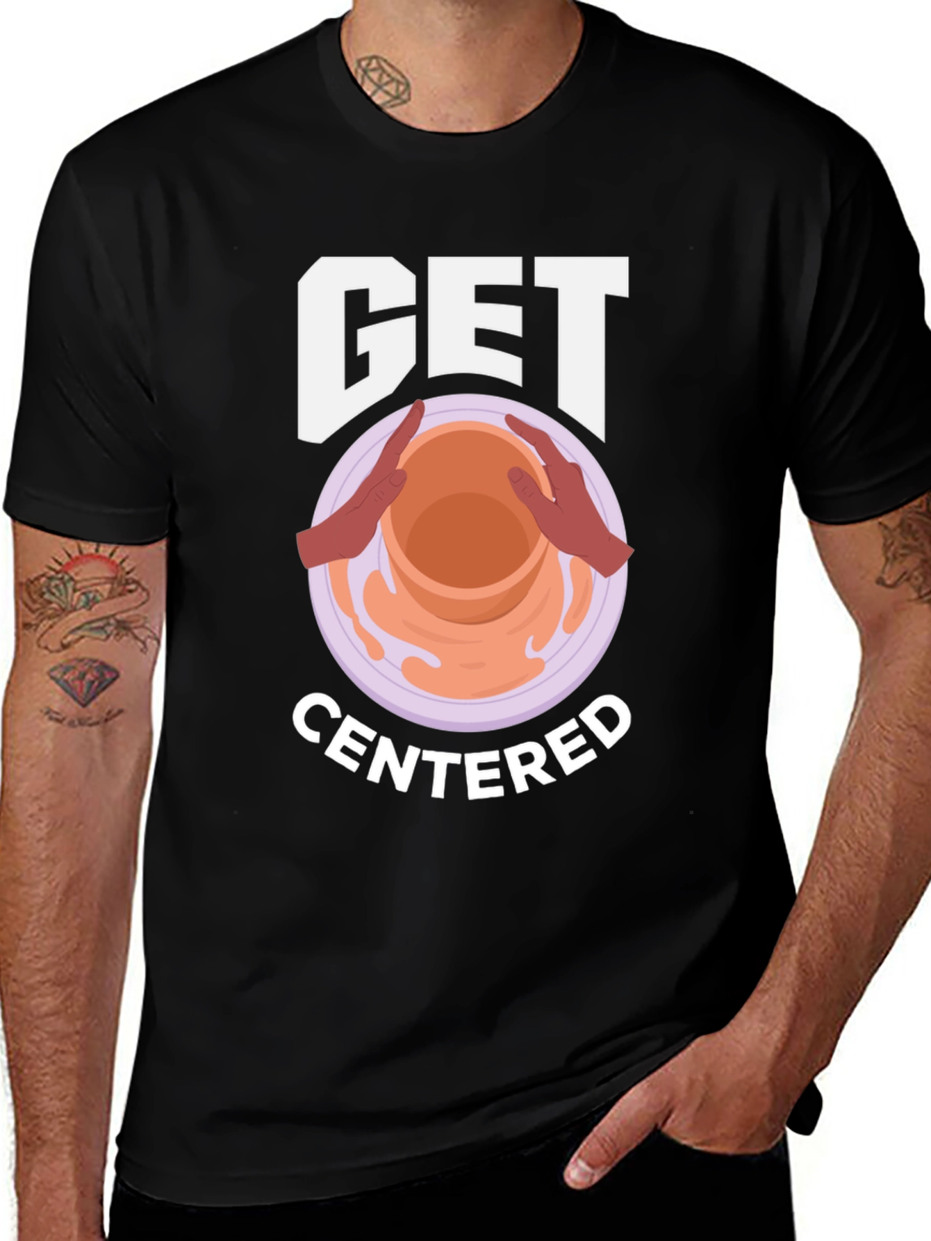 Get Centered Pottery T-Shirt