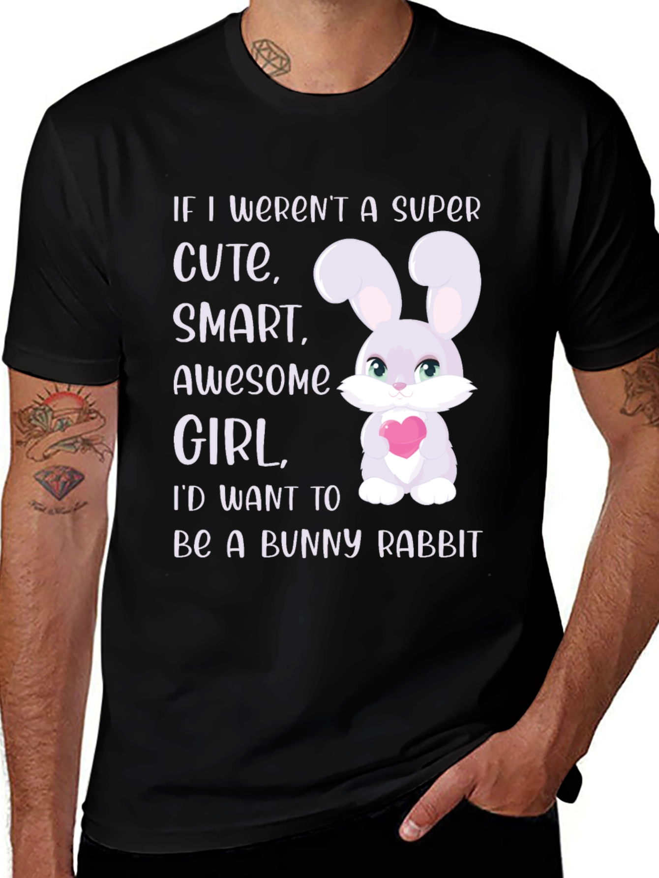 Variant 7 of Cute Bunny Rabbit T-Shirt