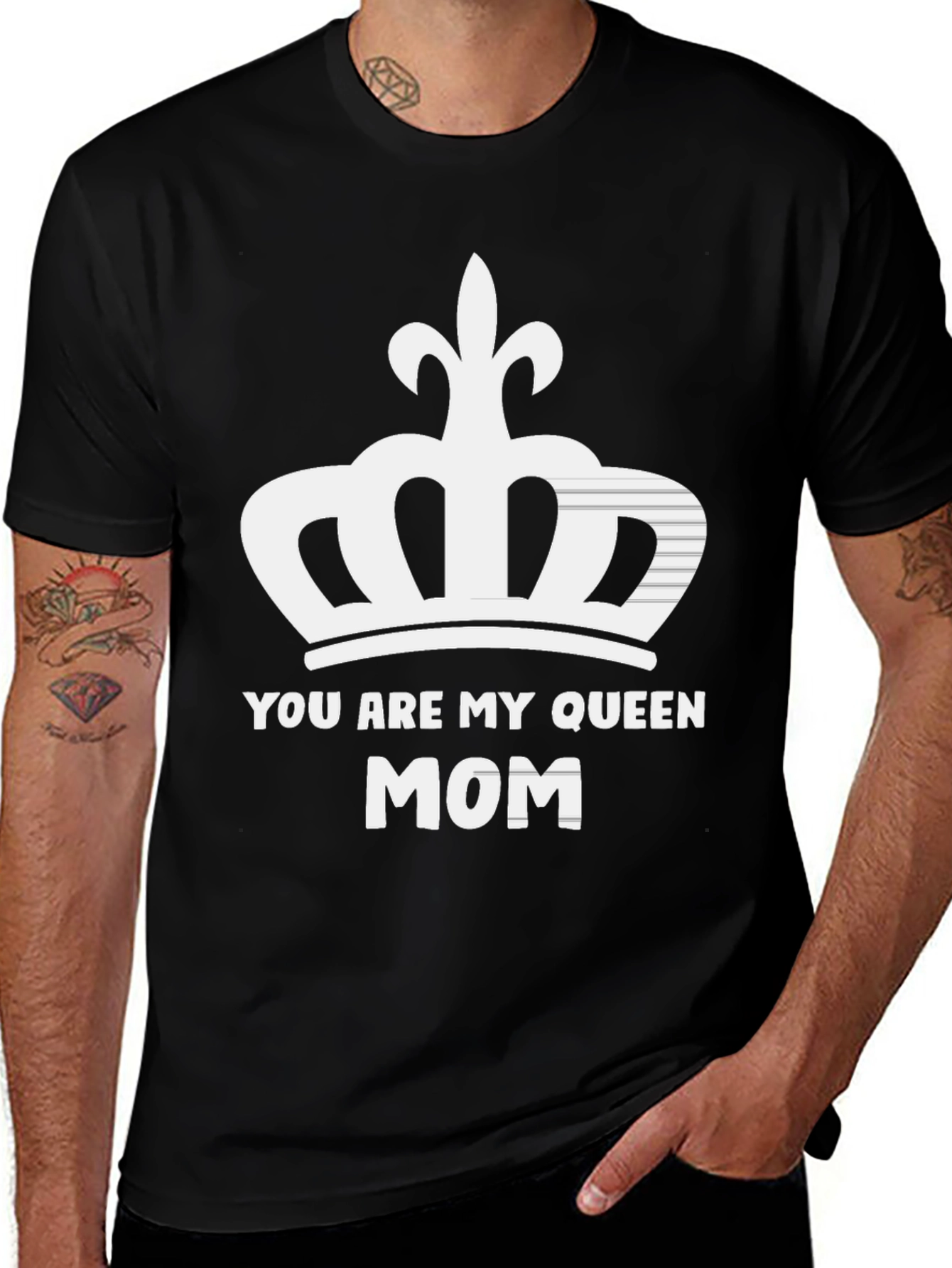 Variant 27 of You Are My Queen Mom Graphic T-Shirt