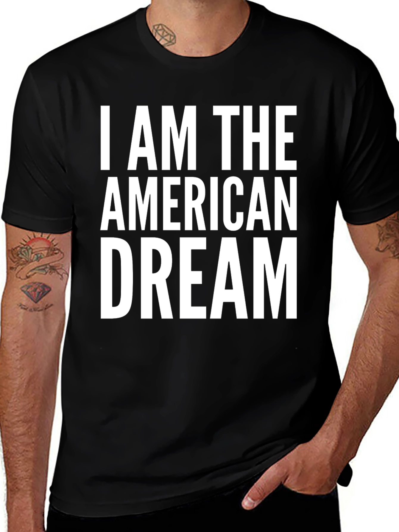 Variant 19 of I Am The American Dream Graphic Tee