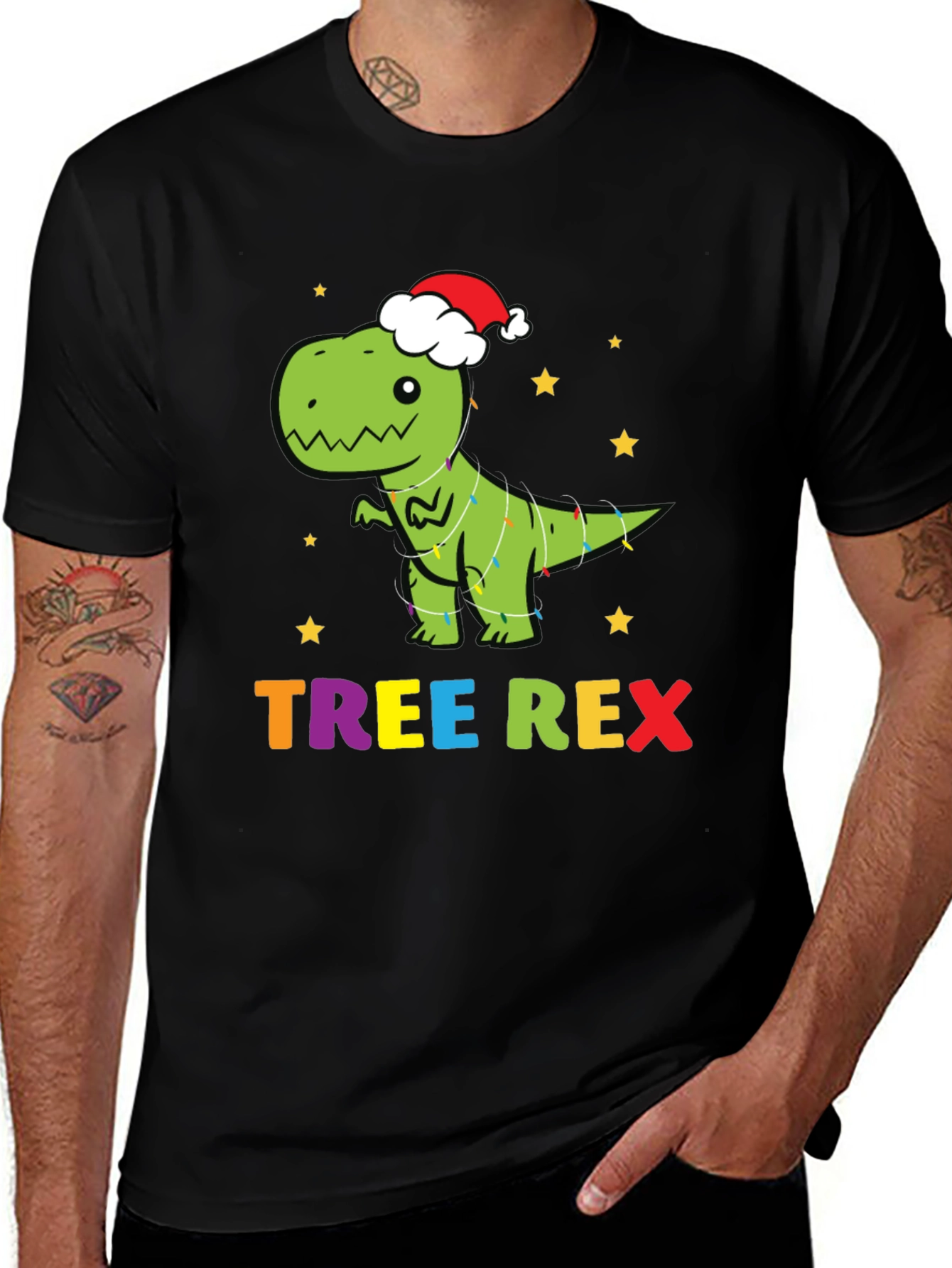 Tree Rex Christmas T-Shirt