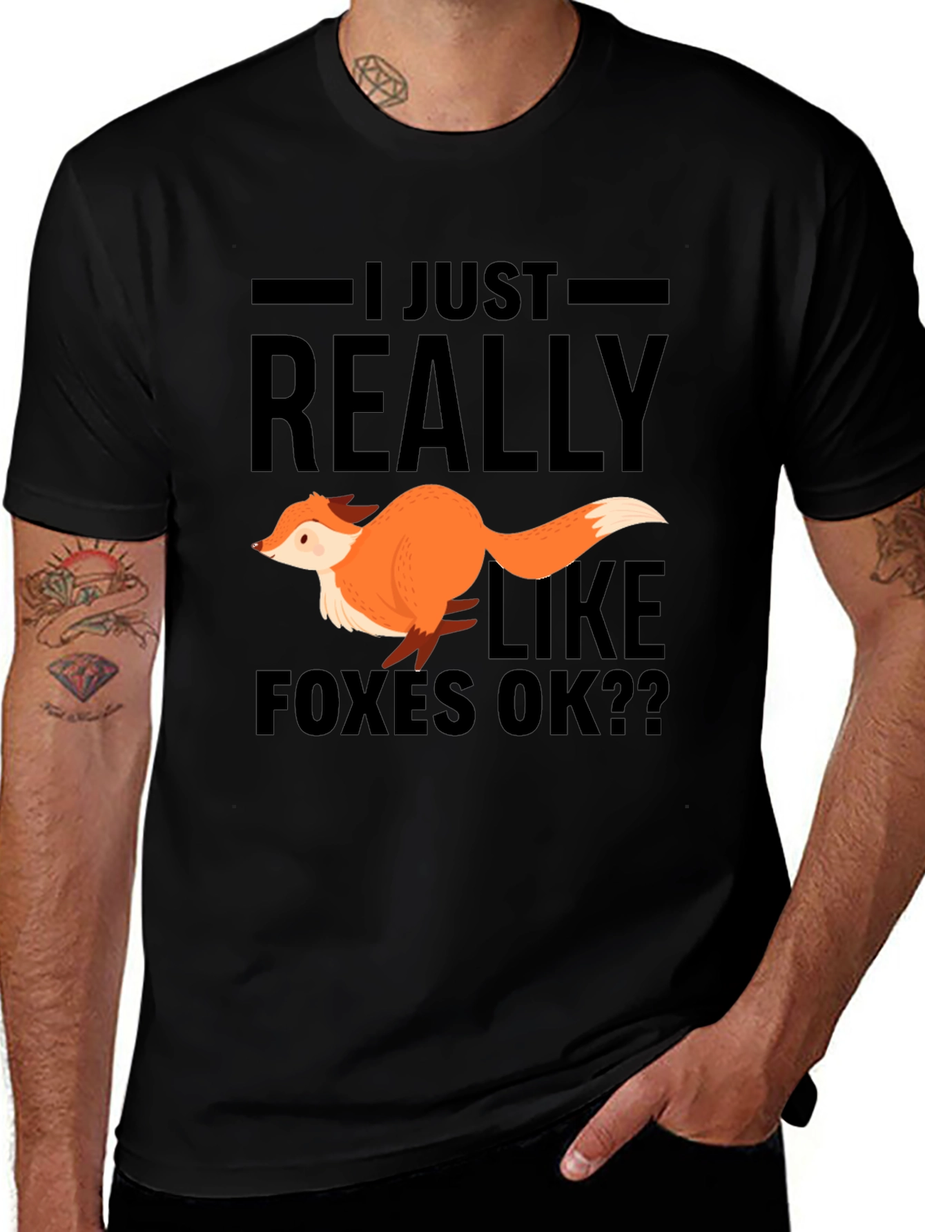 Variant 14 of I Just Really Like Foxes T-Shirt