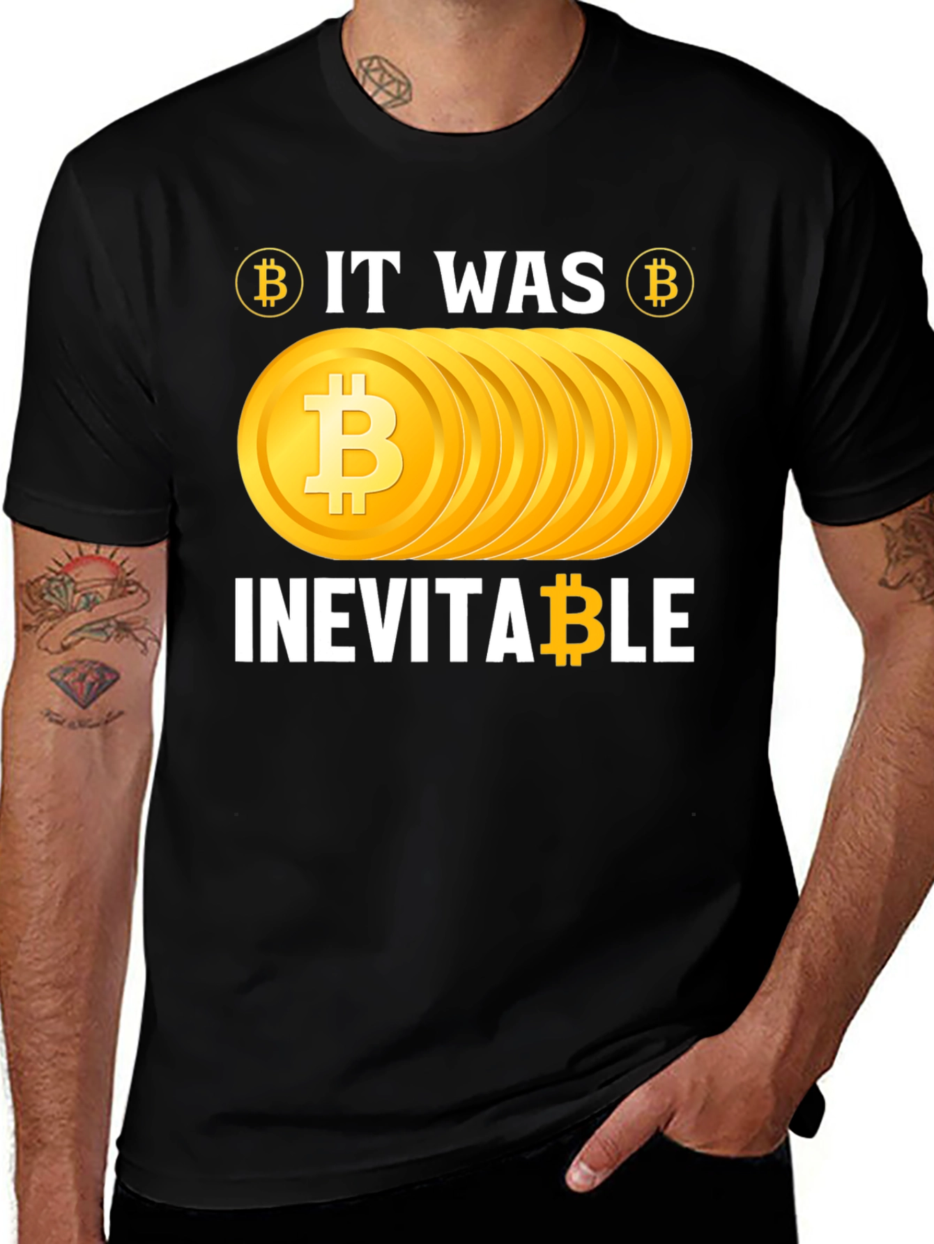 Bitcoin Inevitable Graphic Tee