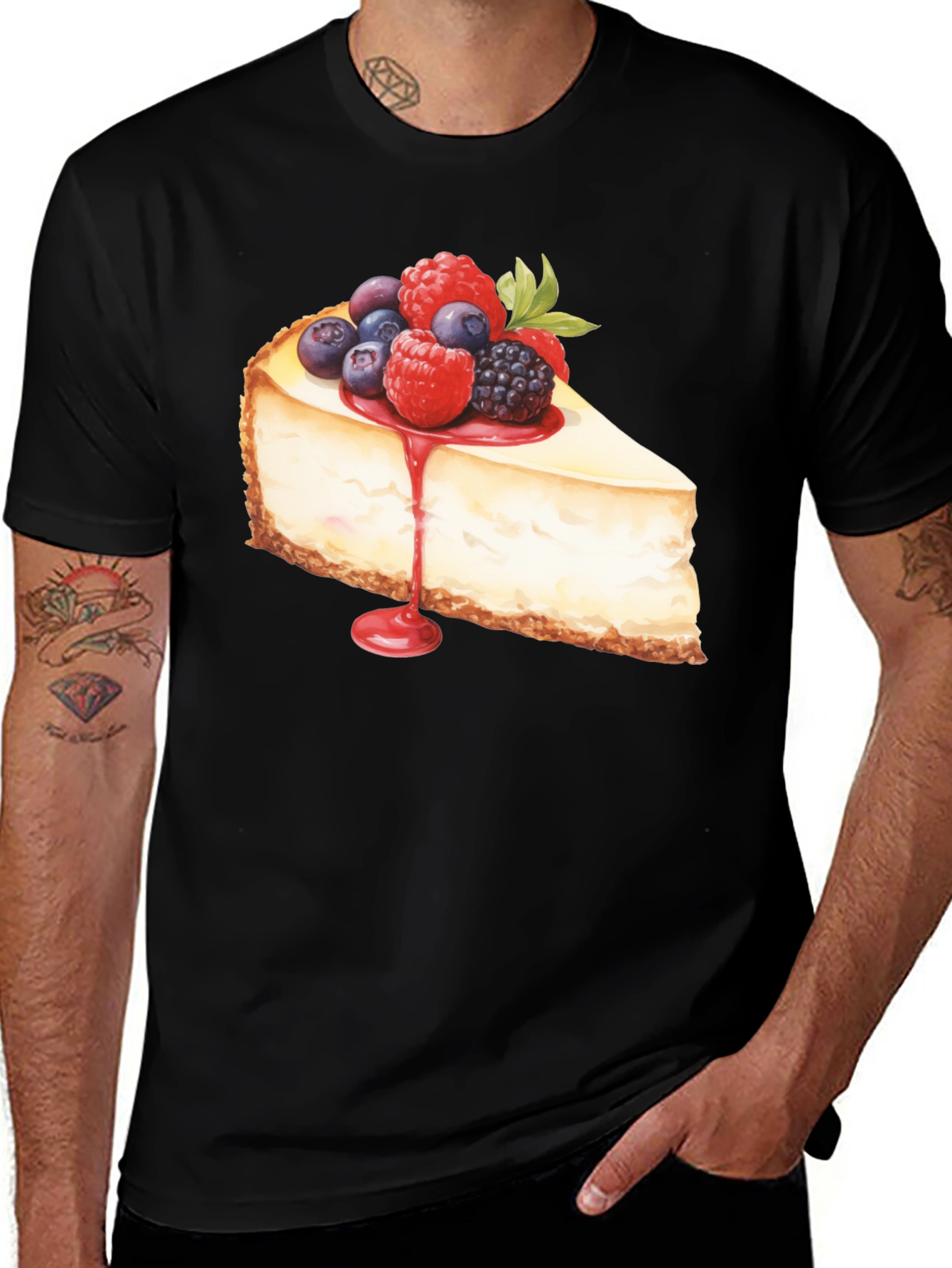 Variant 25 of Cheesecake T-Shirt: Sweeten Your Style!