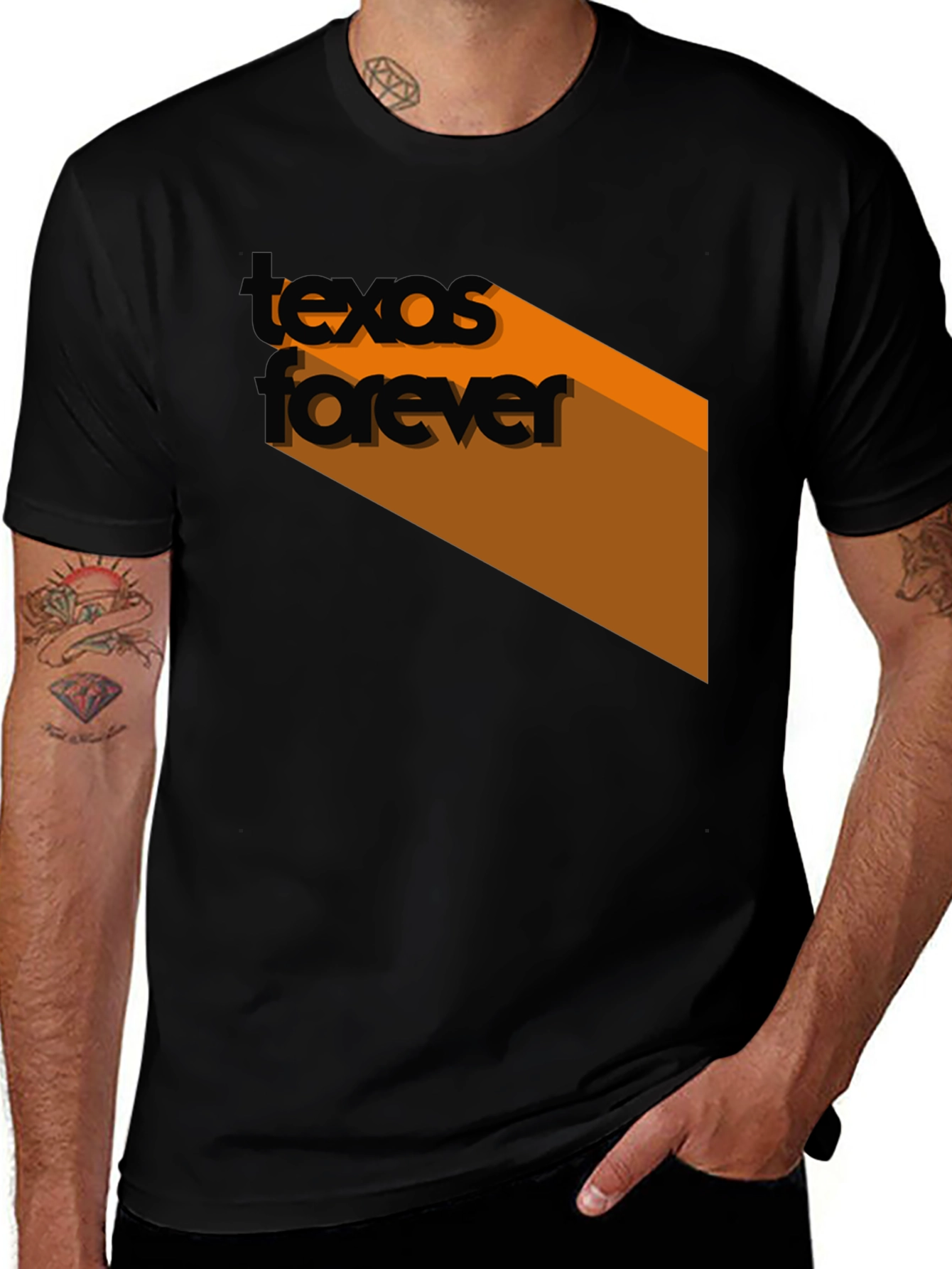 Texas Forever Graphic Tee - Black