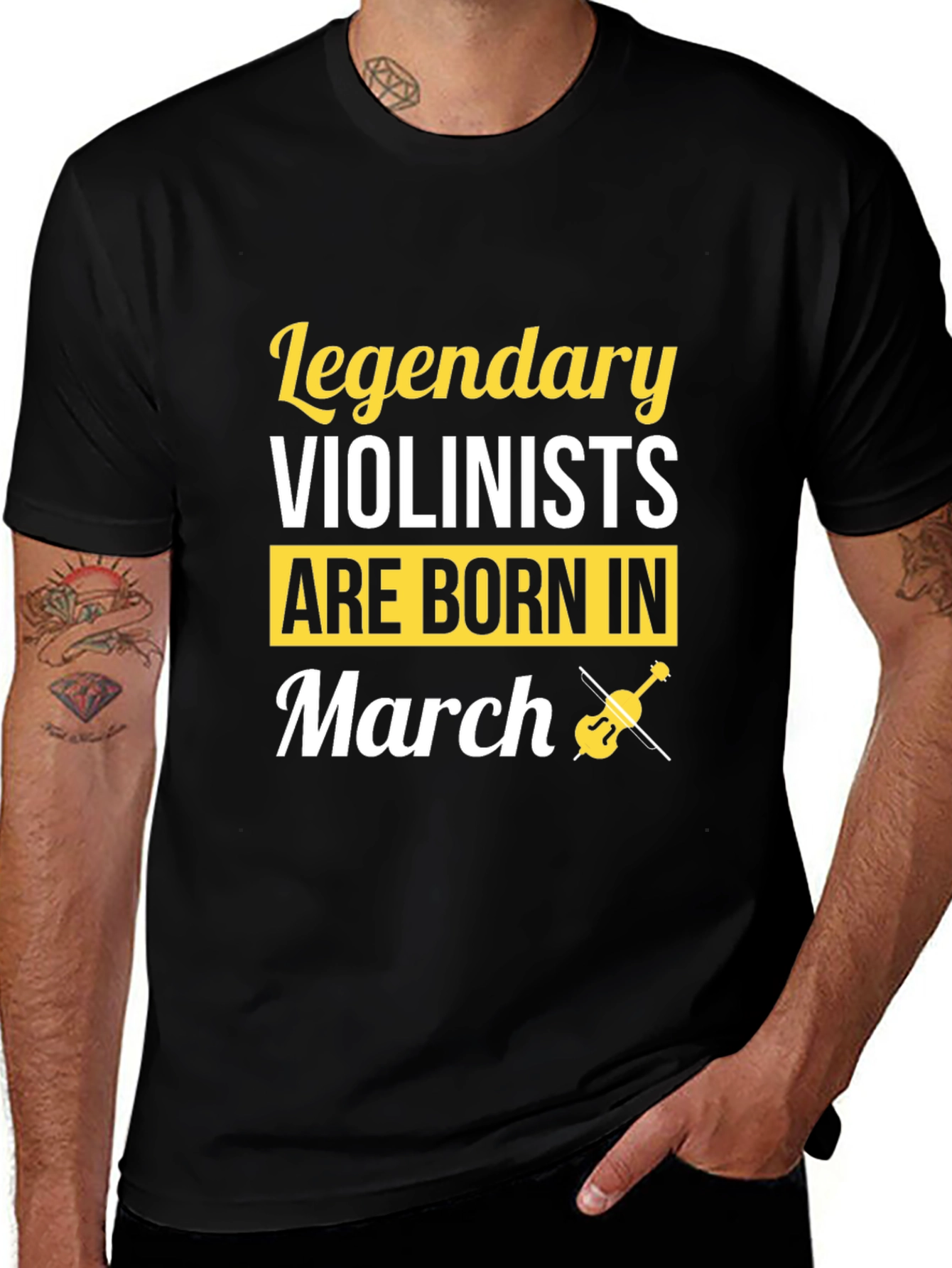 Legendary Violinists Born in March T-Shirt