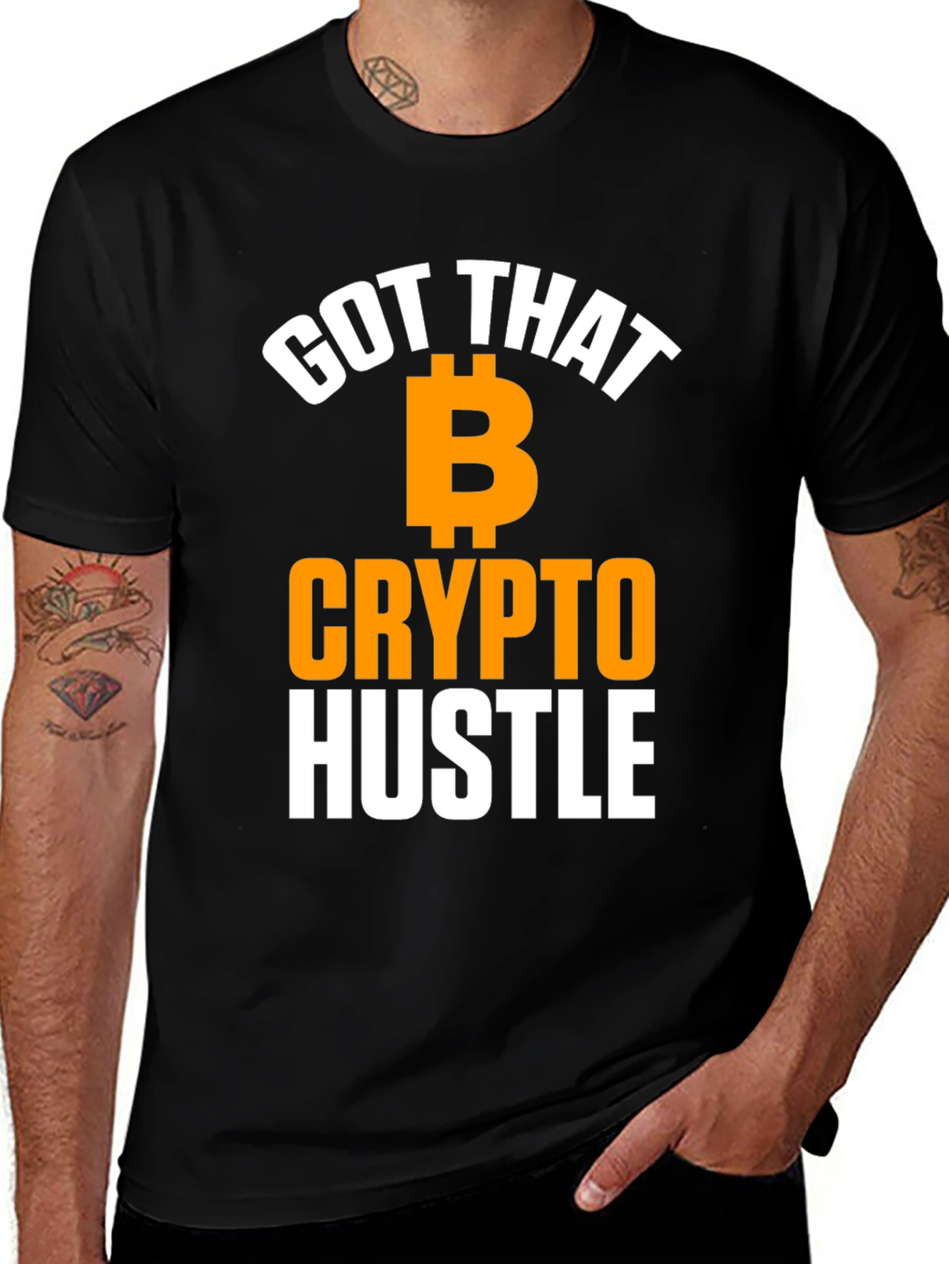 Variant 27 of Got That Crypto Hustle T-Shirt