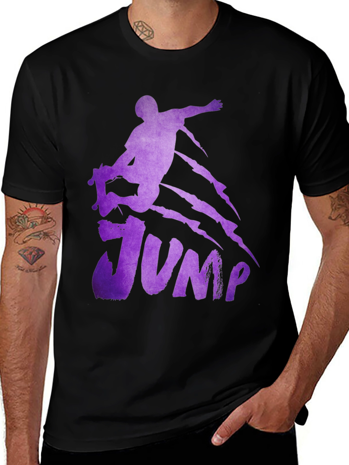 Variant 21 of Skateboarding Jump T-Shirt - Cool Graphic Tee