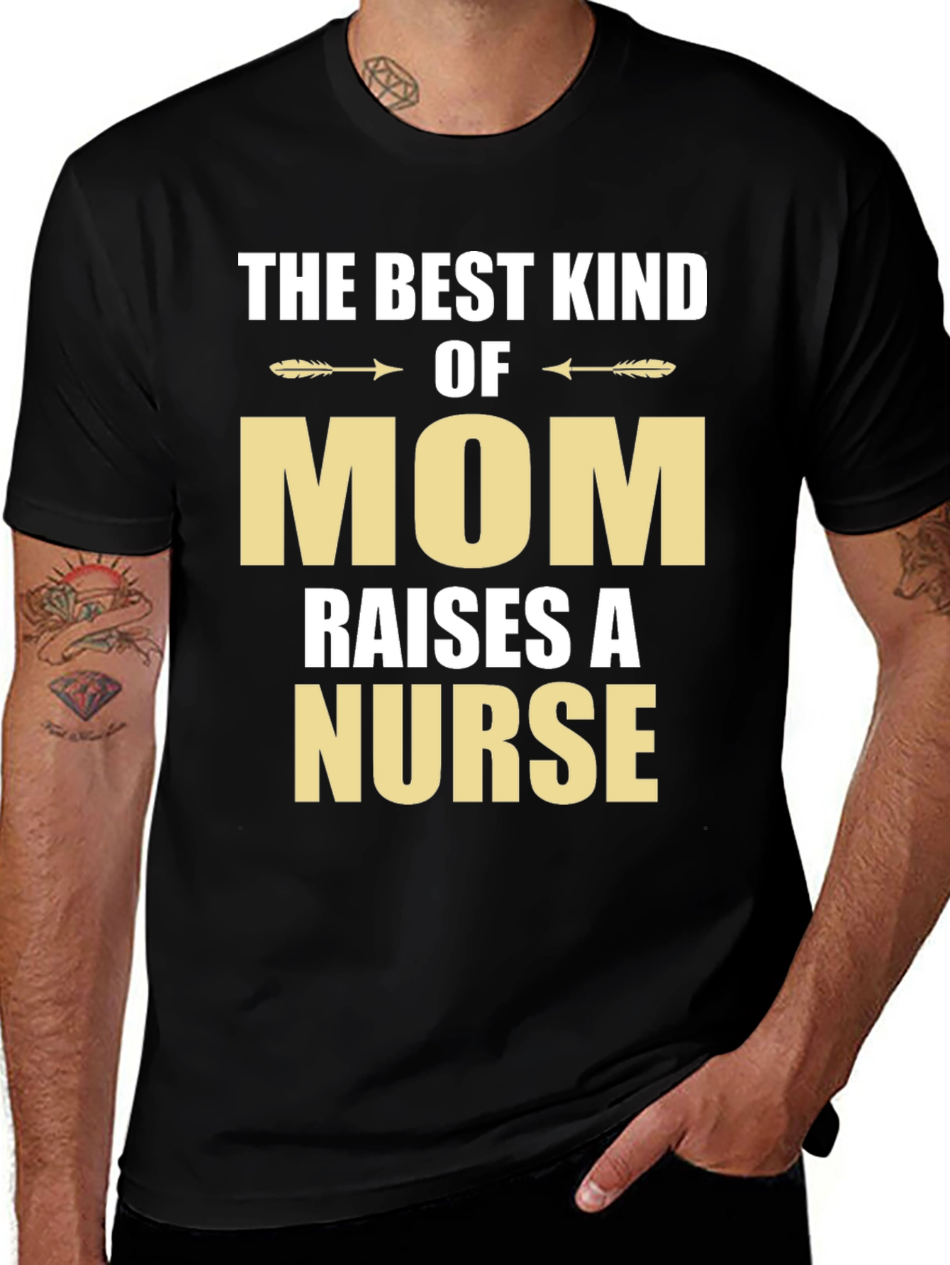 Variant 11 of Best Kind of Mom Nurse T-Shirt