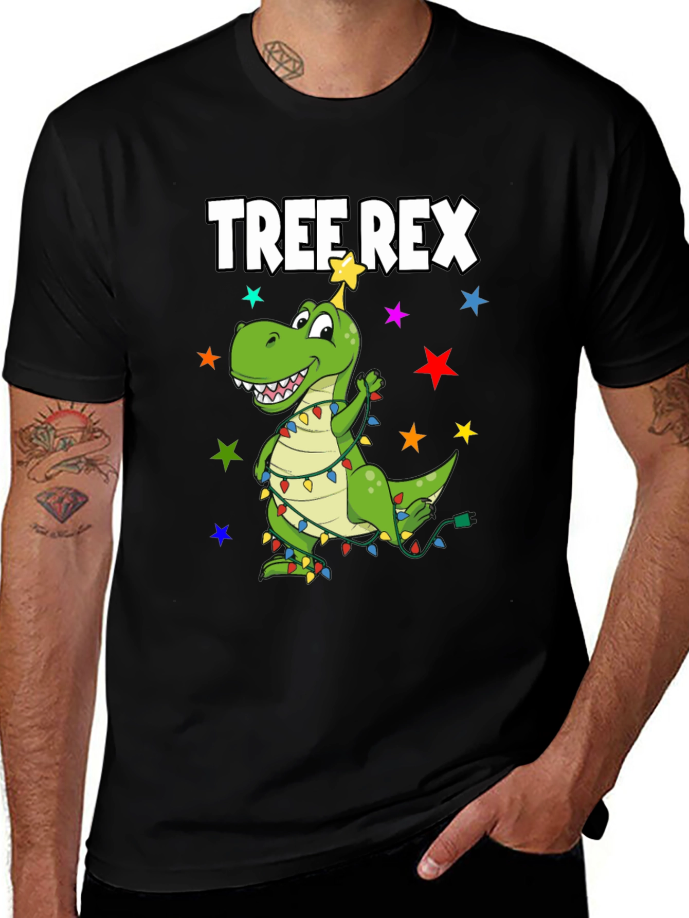 Tree Rex Christmas T-Shirt