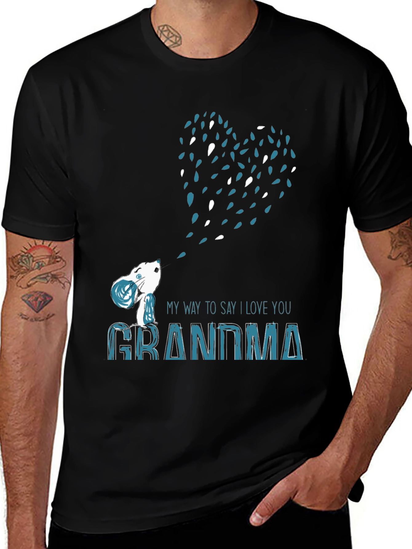I Love You Grandma T-Shirt