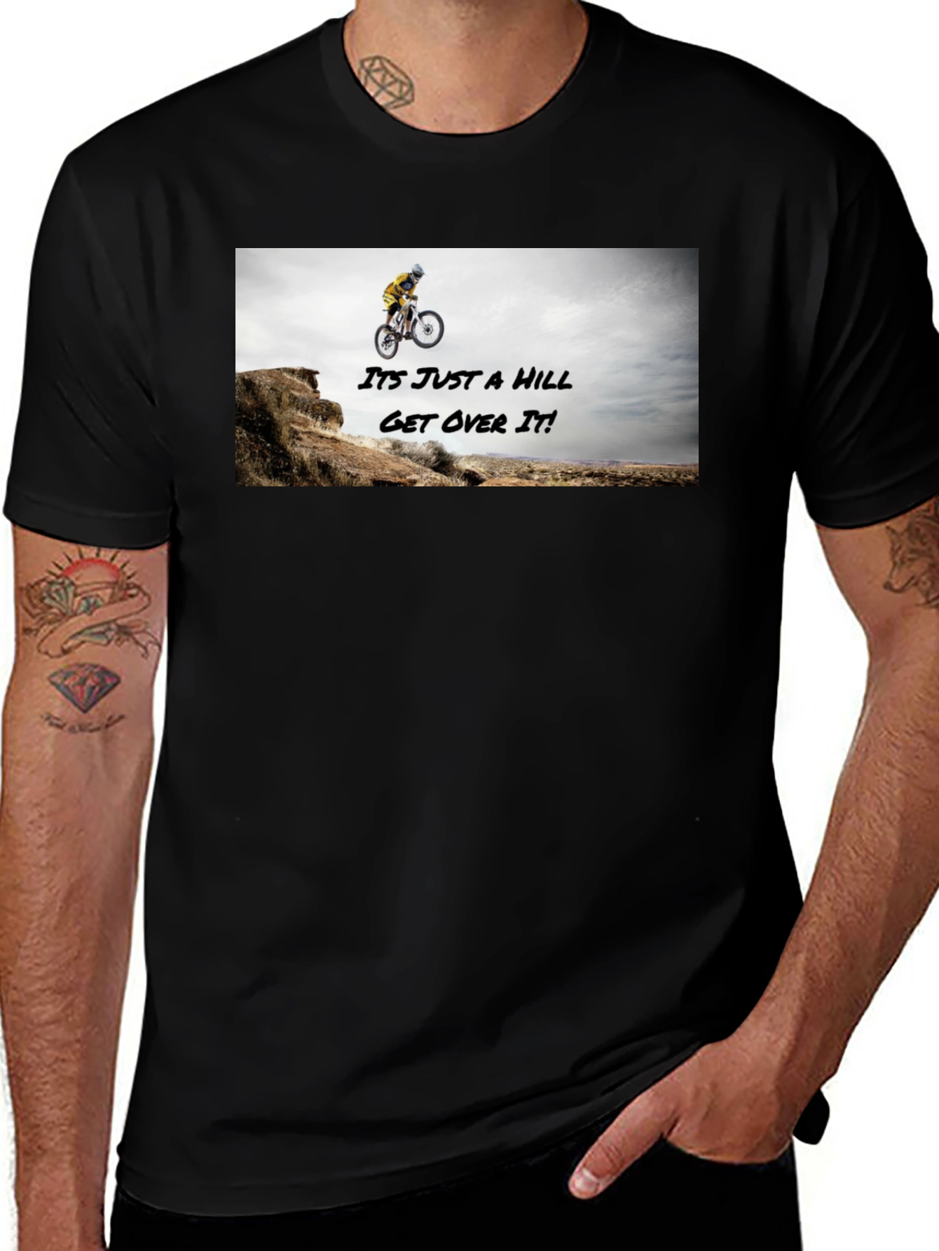 Variant 13 of Its Just a Hill T-shirt