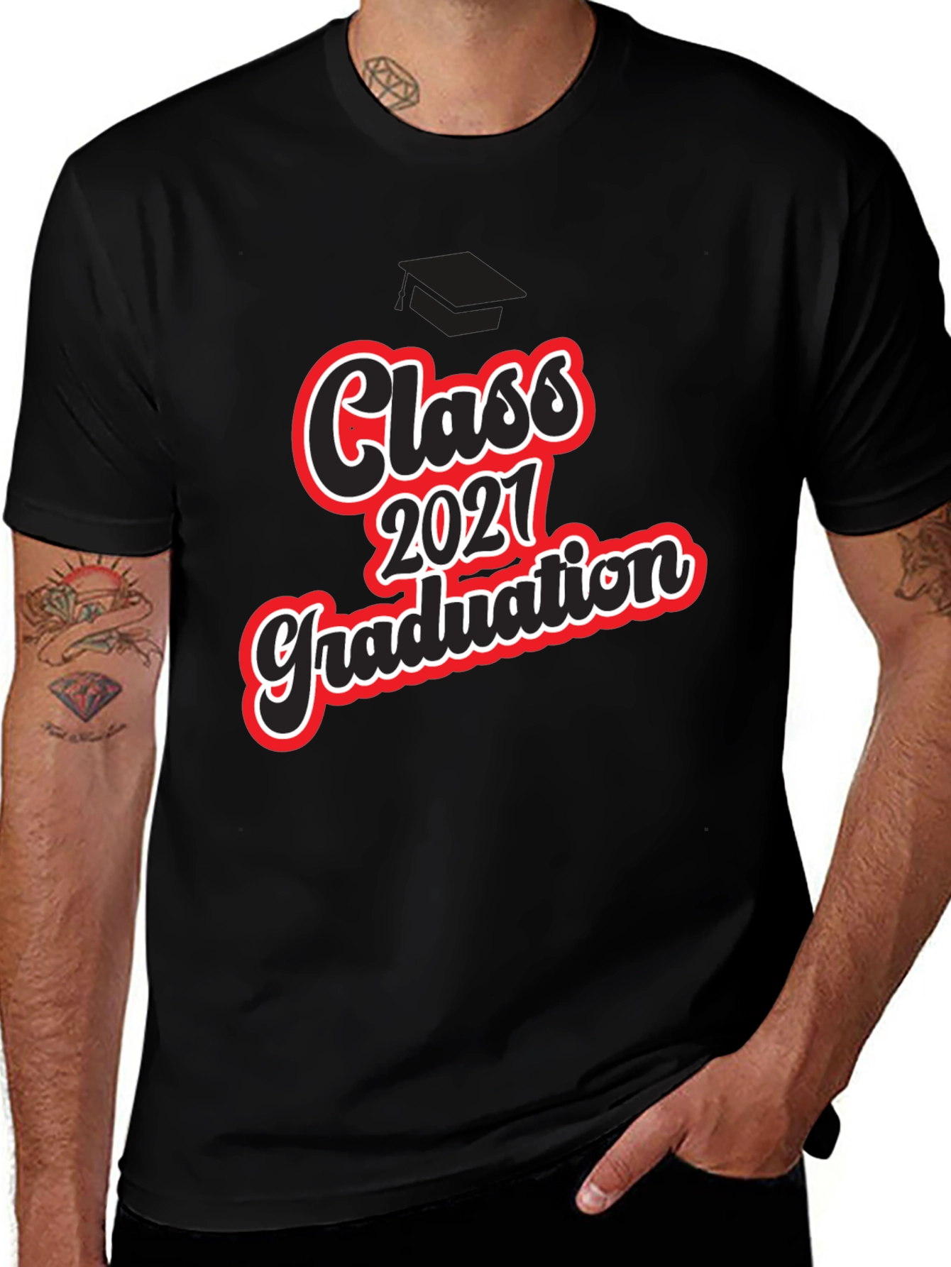 Variant 22 of Class of 2021 Graduation T-Shirt