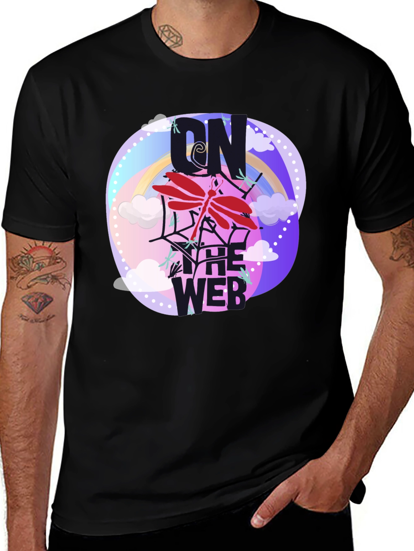 On the Web Graphic T-Shirt