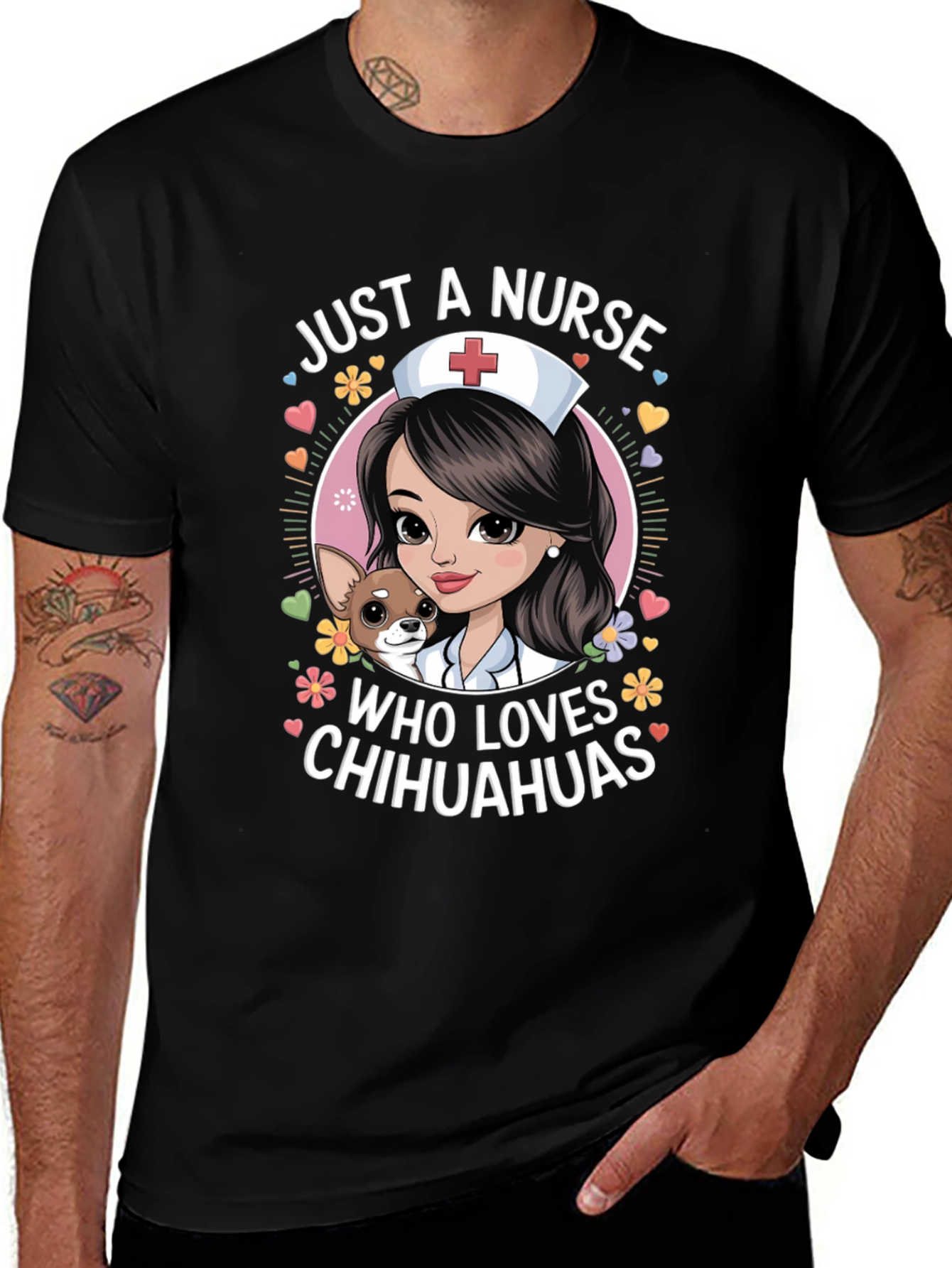 Variant 15 of Nurse Chihuahua Lover T-Shirt