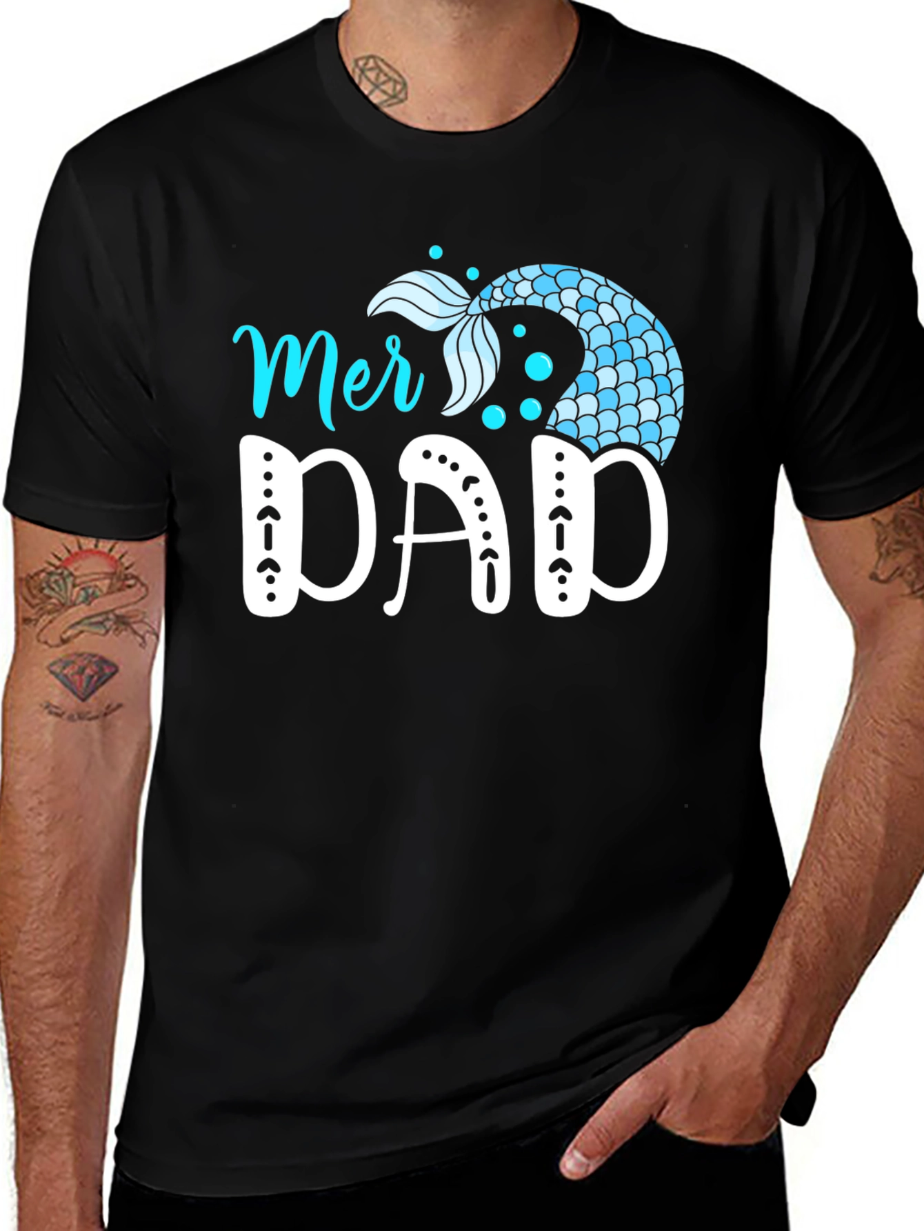 MerDad T-Shirt - Cool Dad Tee