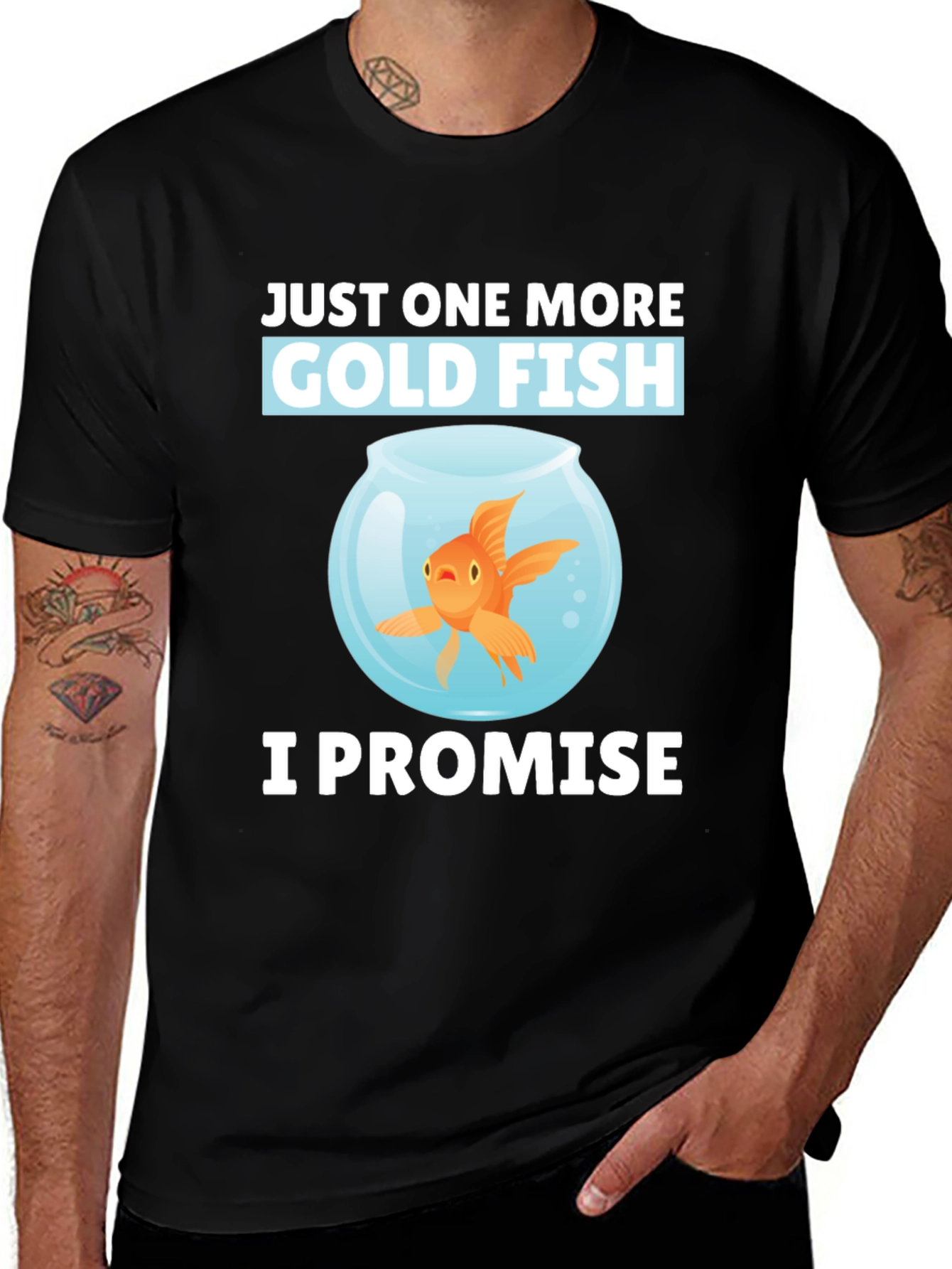 Variant 30 of Just One More Goldfish Graphic Tee