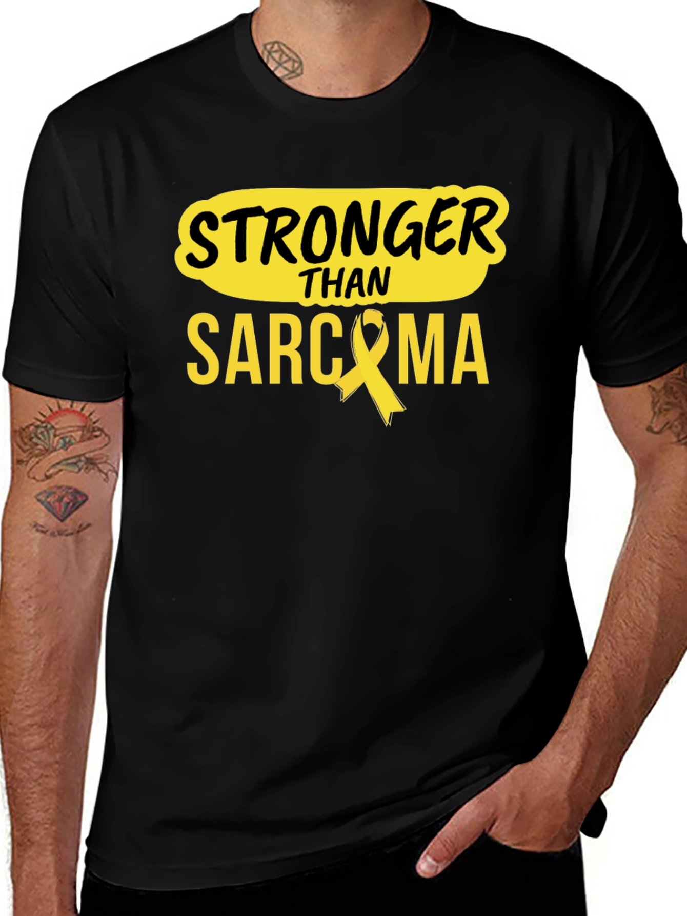 Stronger Than Sarcoma Awareness T-Shirt