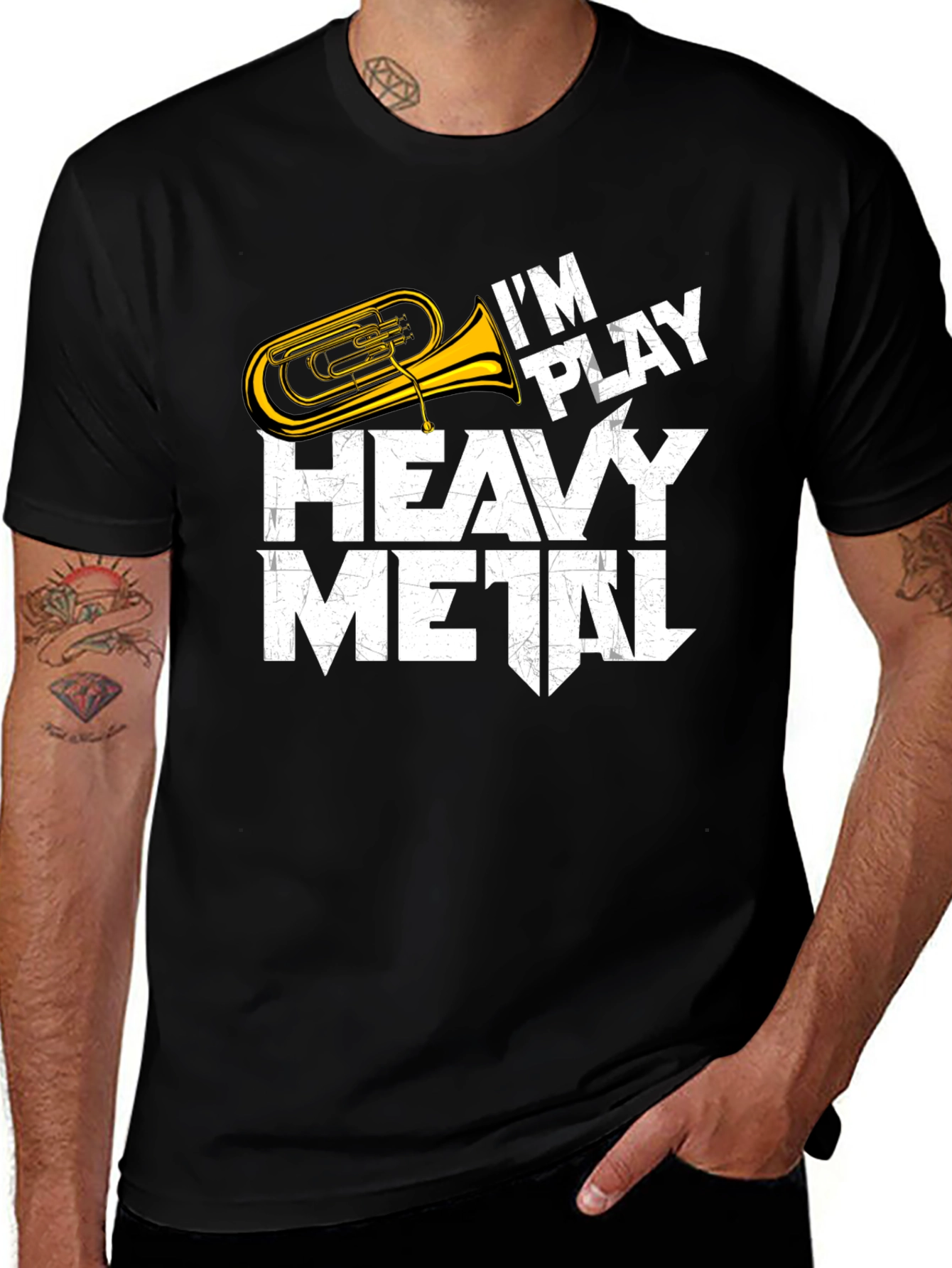 Variant 22 of I'm Play Heavy Metal T-Shirt