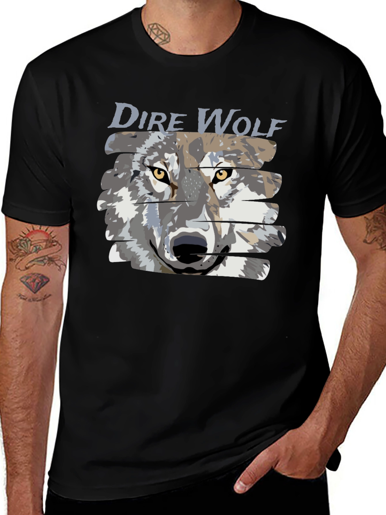 Dire Wolf Graphic T-Shirt - Game of Thrones Inspired
