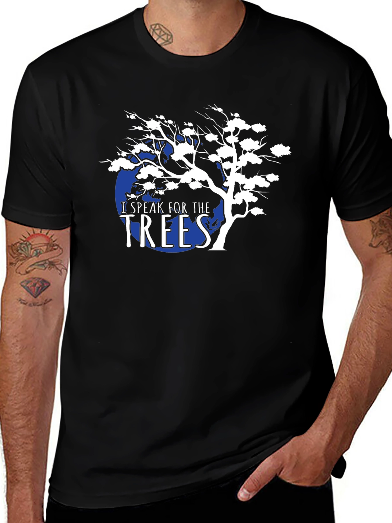 Variant 14 of I Speak for the Trees Graphic Tee - Earth Day Shirt