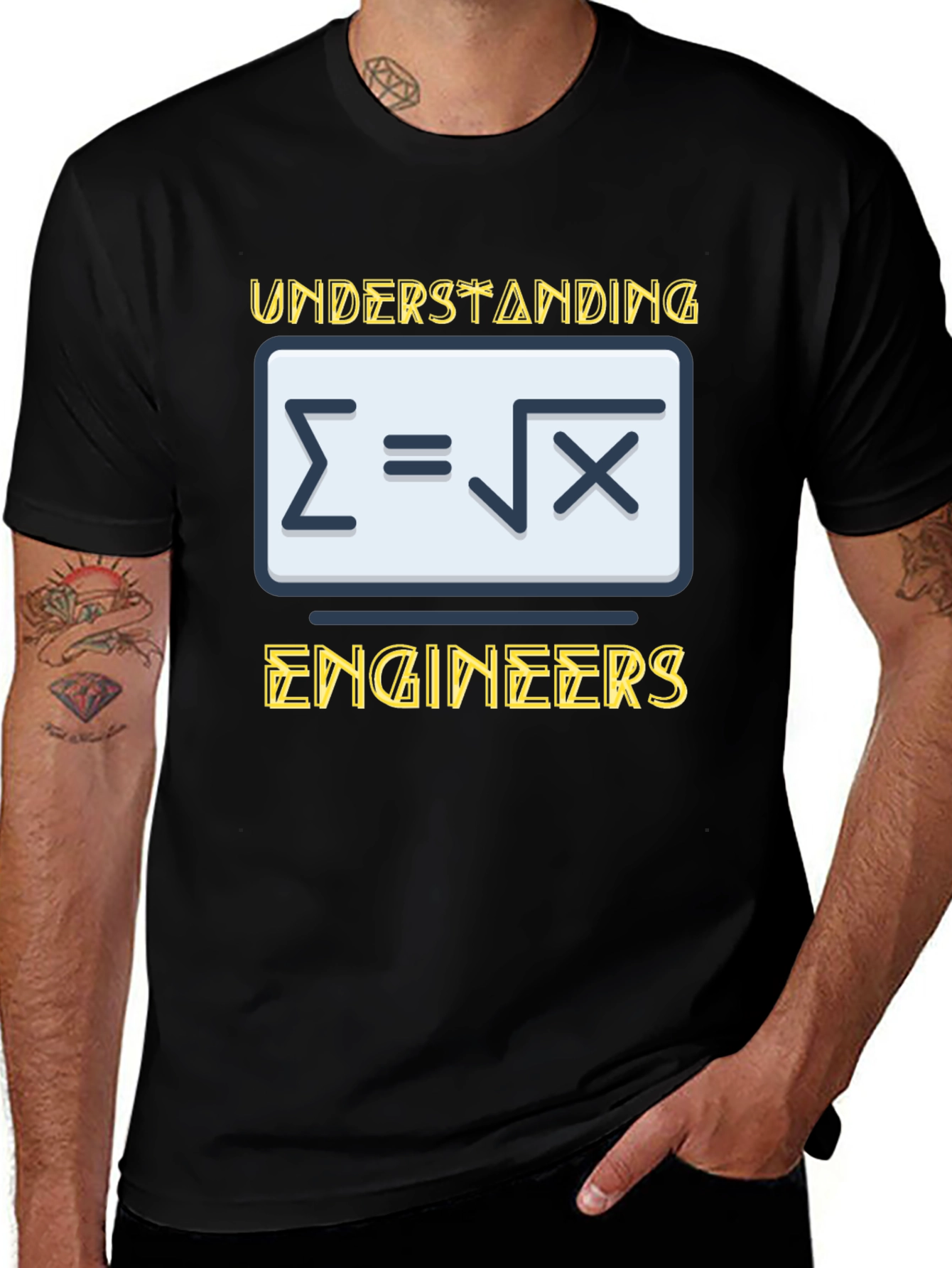 Variant 8 of Understanding Engineers T-Shirt - Funny Math Design