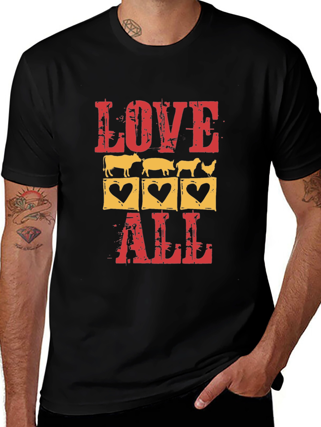 Variant 24 of Love All Farm Animal T-Shirt