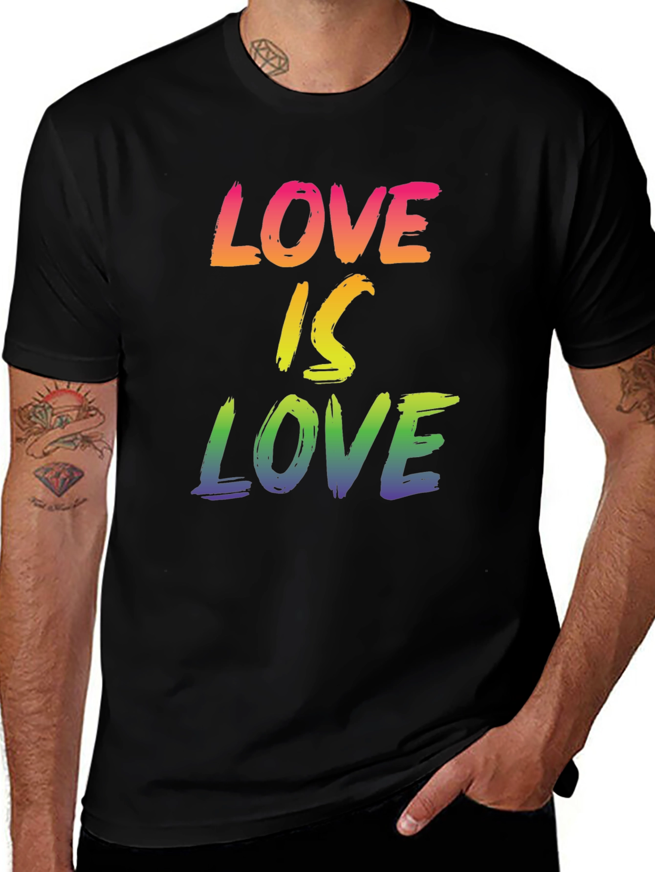 Love Is Love Graphic Tee - Pride Shirt