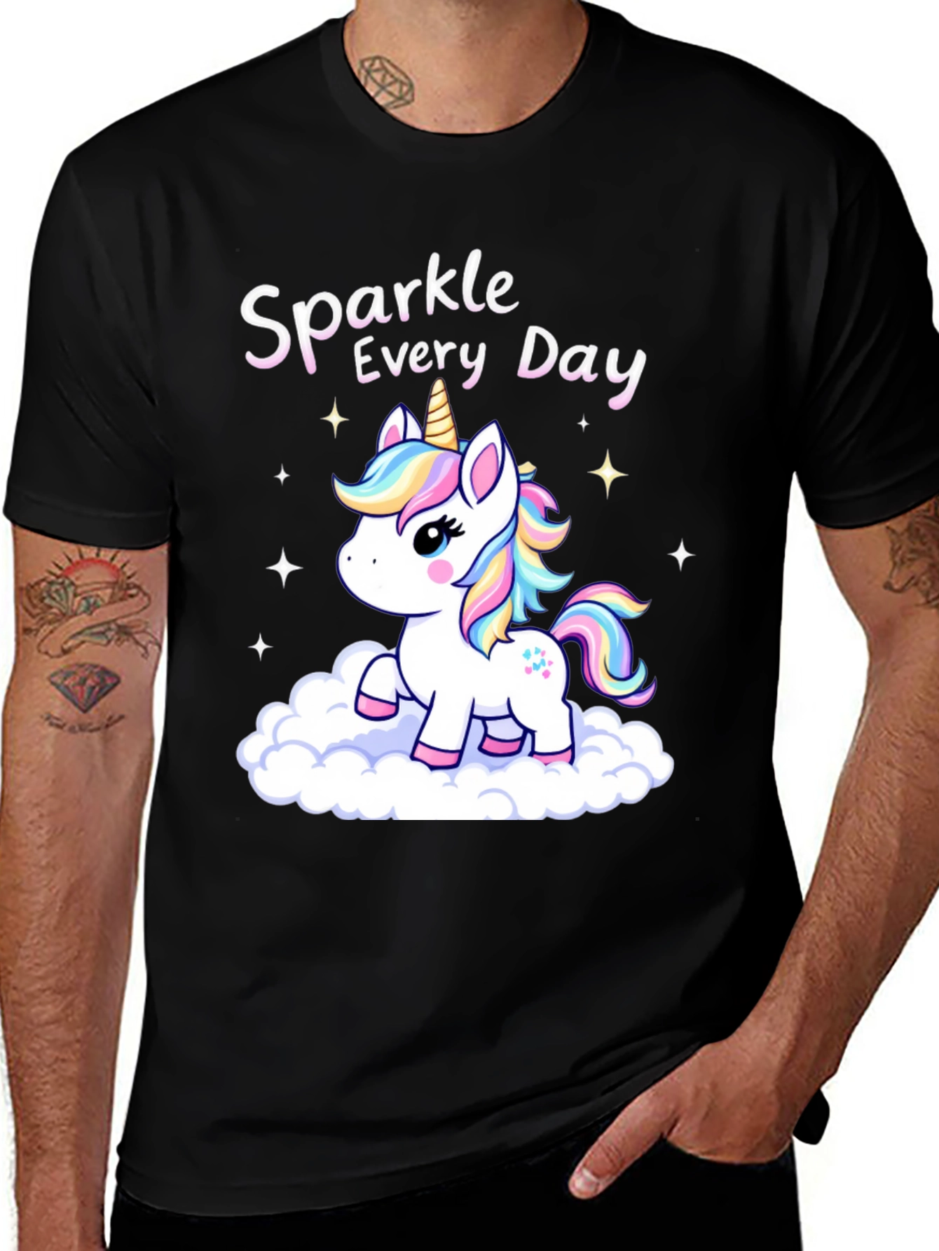Variant 16 of Sparkle Every Day Unicorn T-Shirt